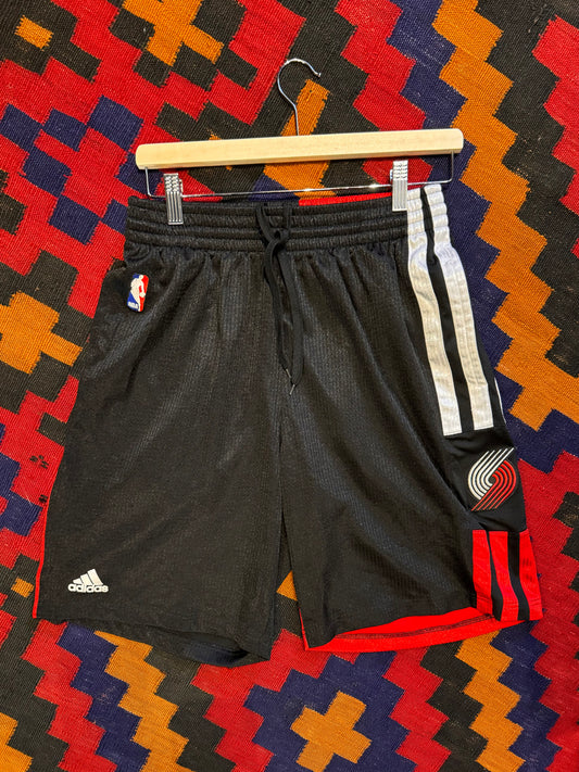Black/Red Adidas x NBA Basketball Shorts [M]