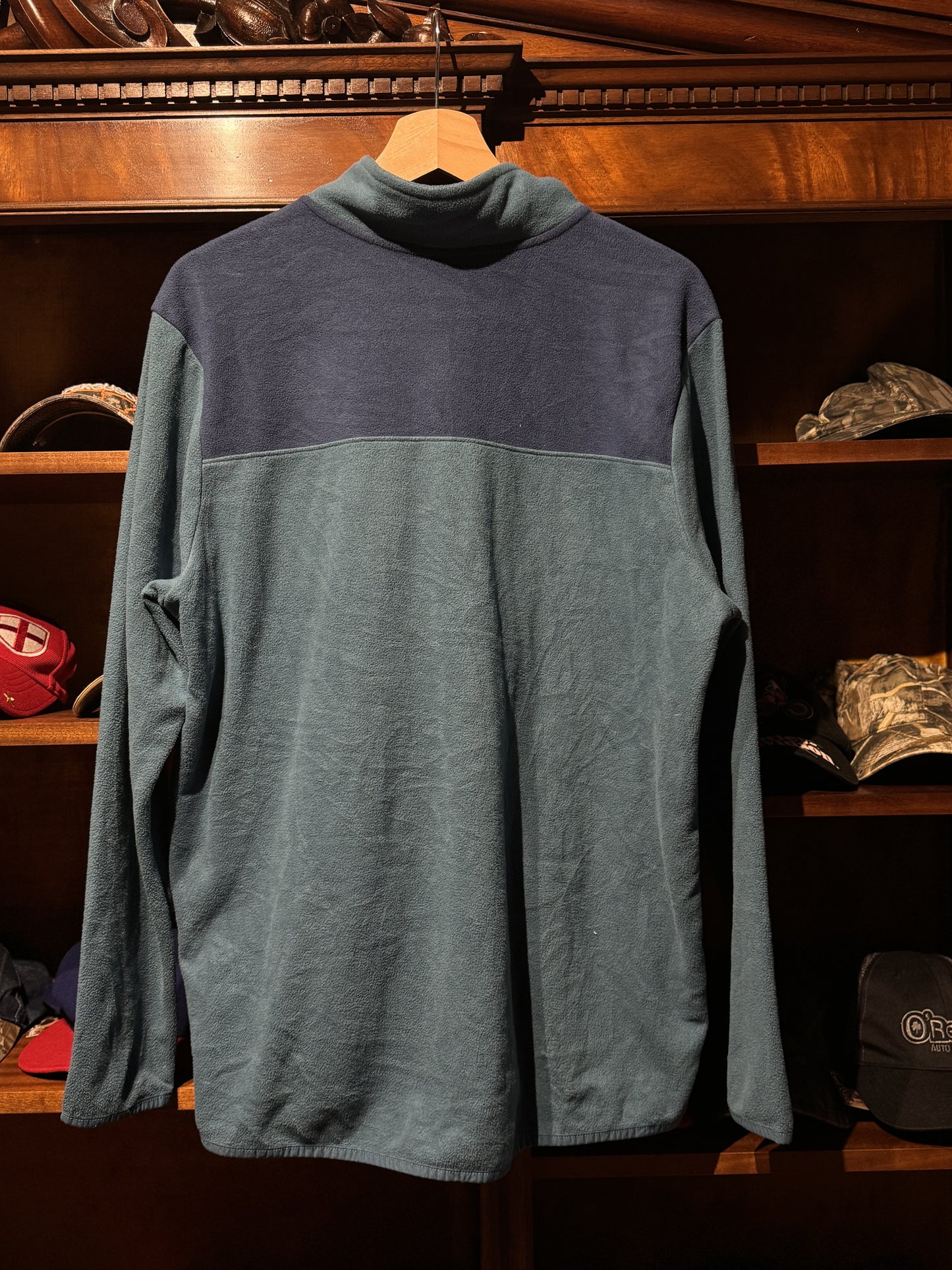 Two Tone 'The North Face' Long Sleeve Tee - Womens [XL]