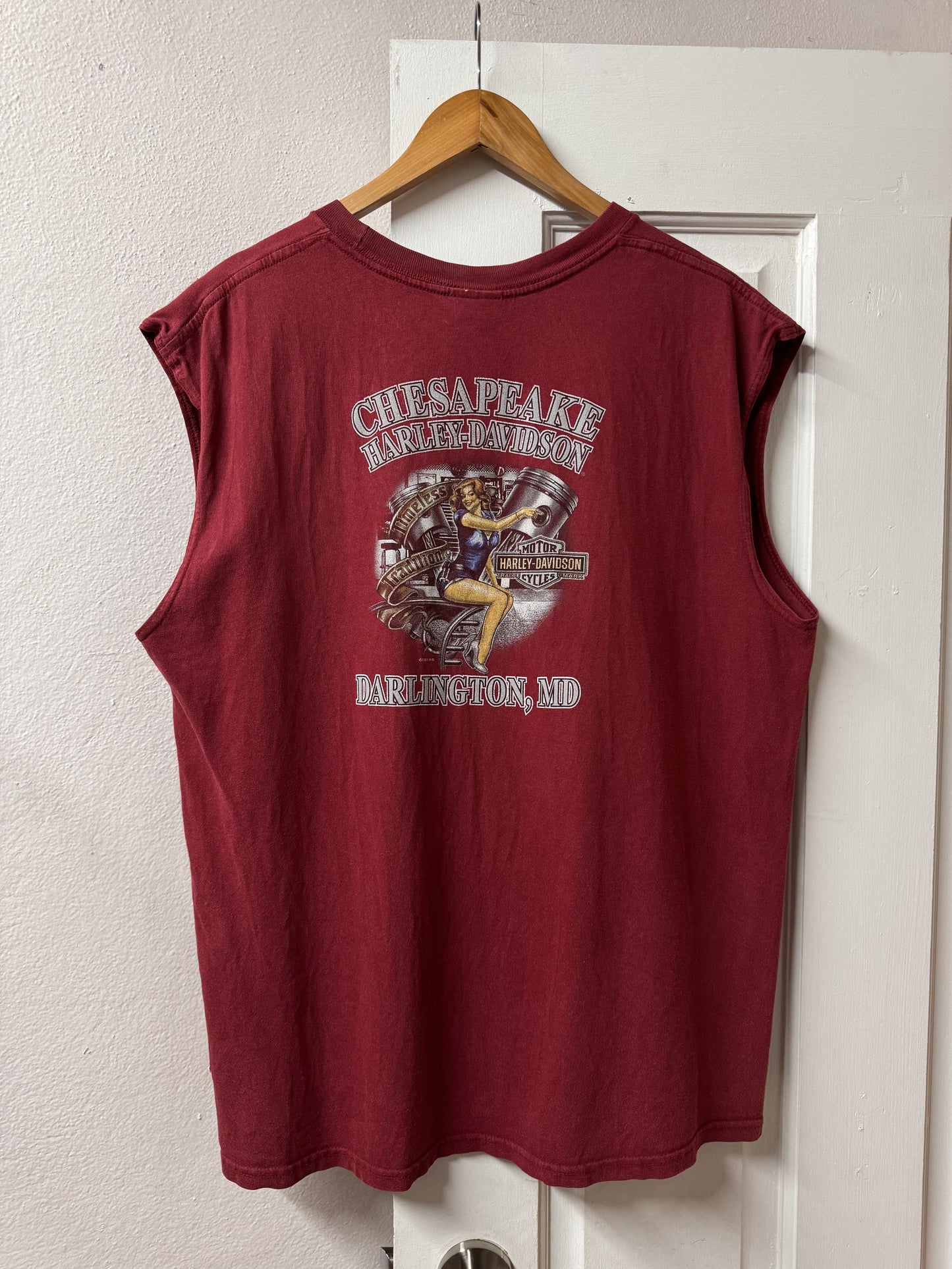 Harley Davidson Darlington Maryland Red Tank [XL]