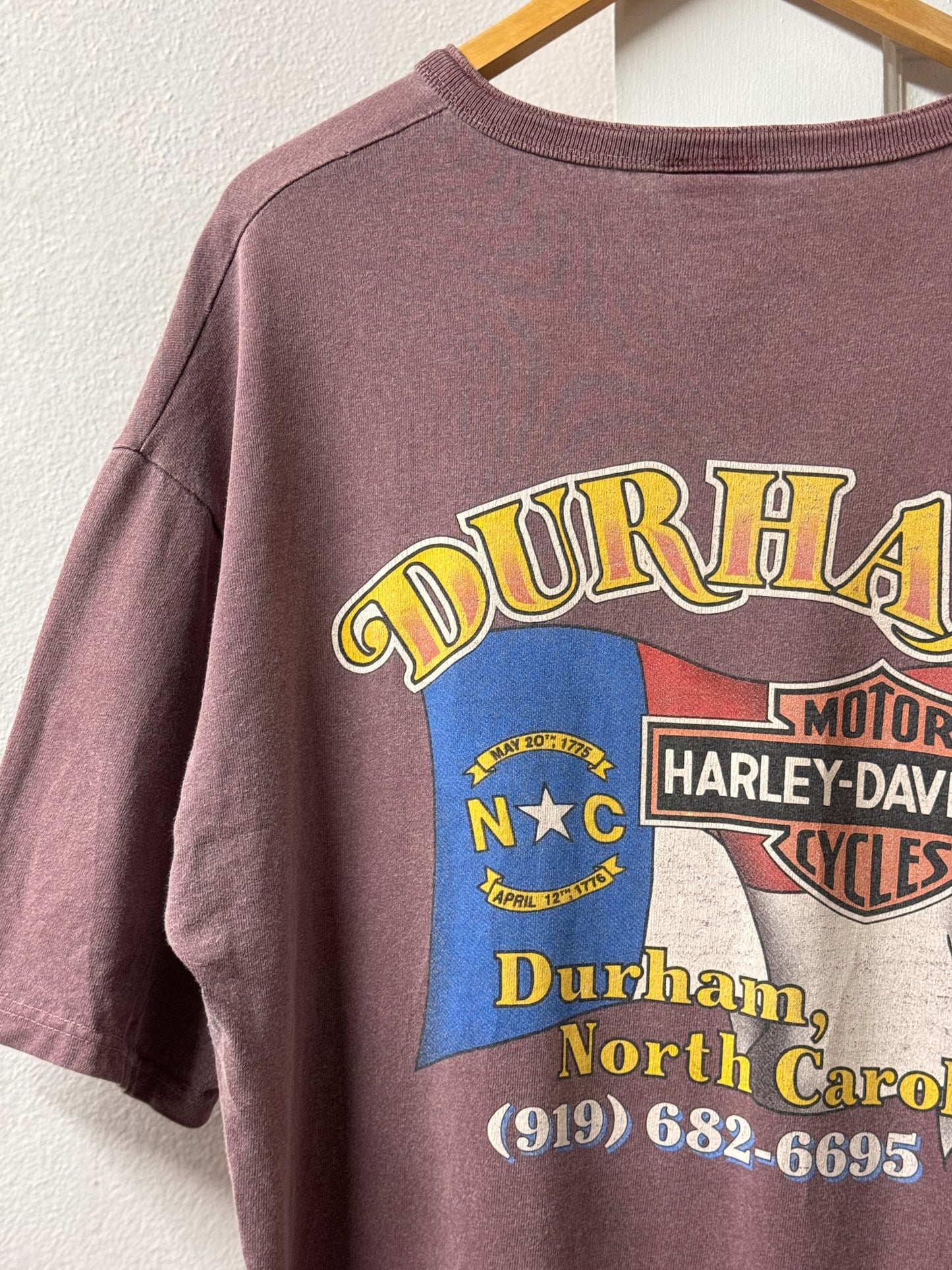 Harley Davidson Durham North Carolina Graphic Tee [XL]