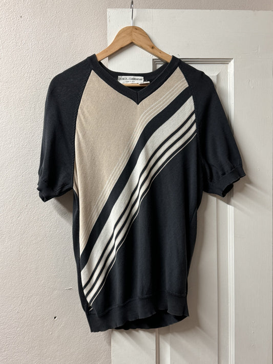 Dolce & Gabbana Vintage Womens Knit Tee - Made in Italy [48]