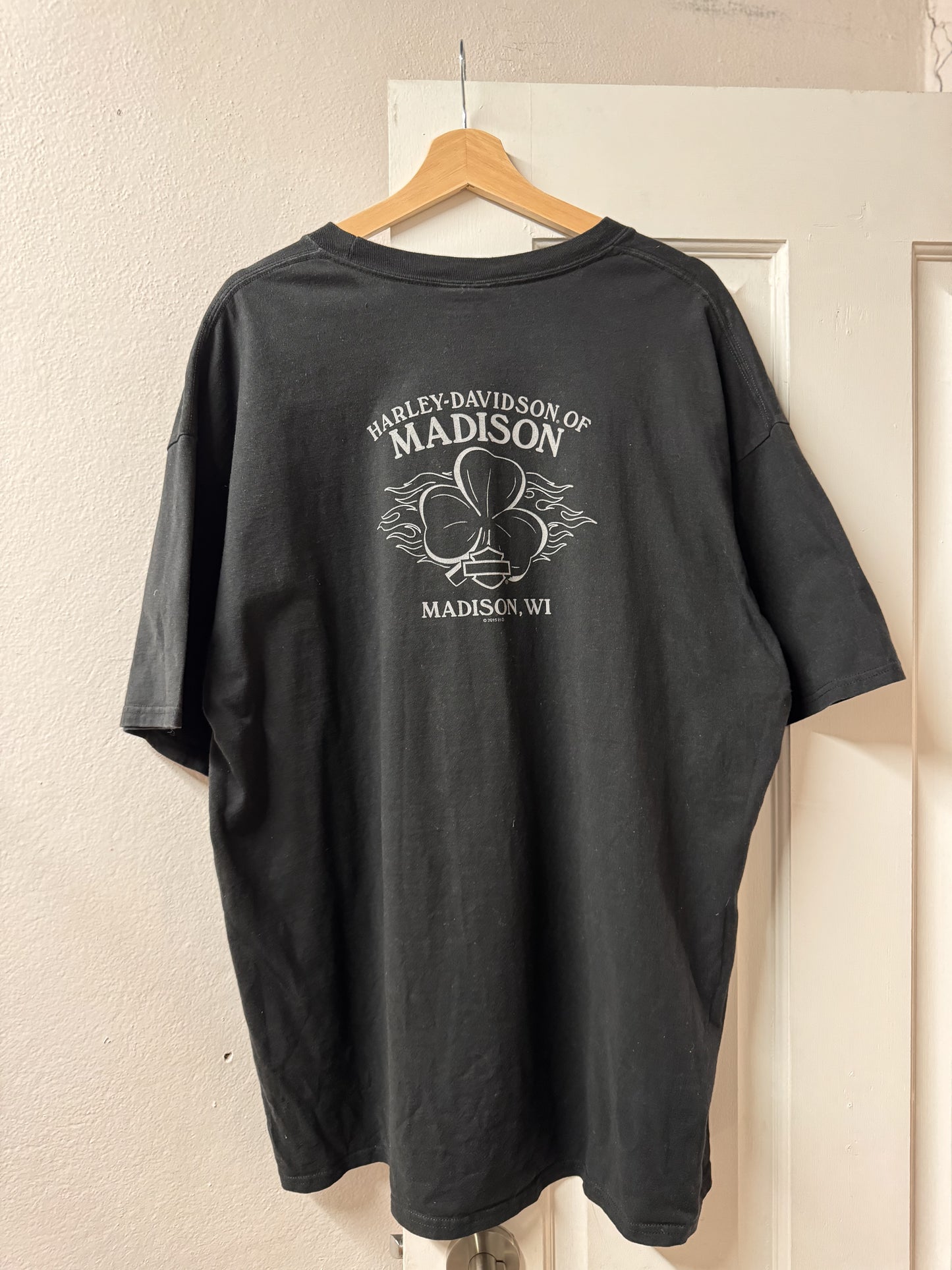 Harley Davidson Madison Wisconsin Graphic Tee [2XL]