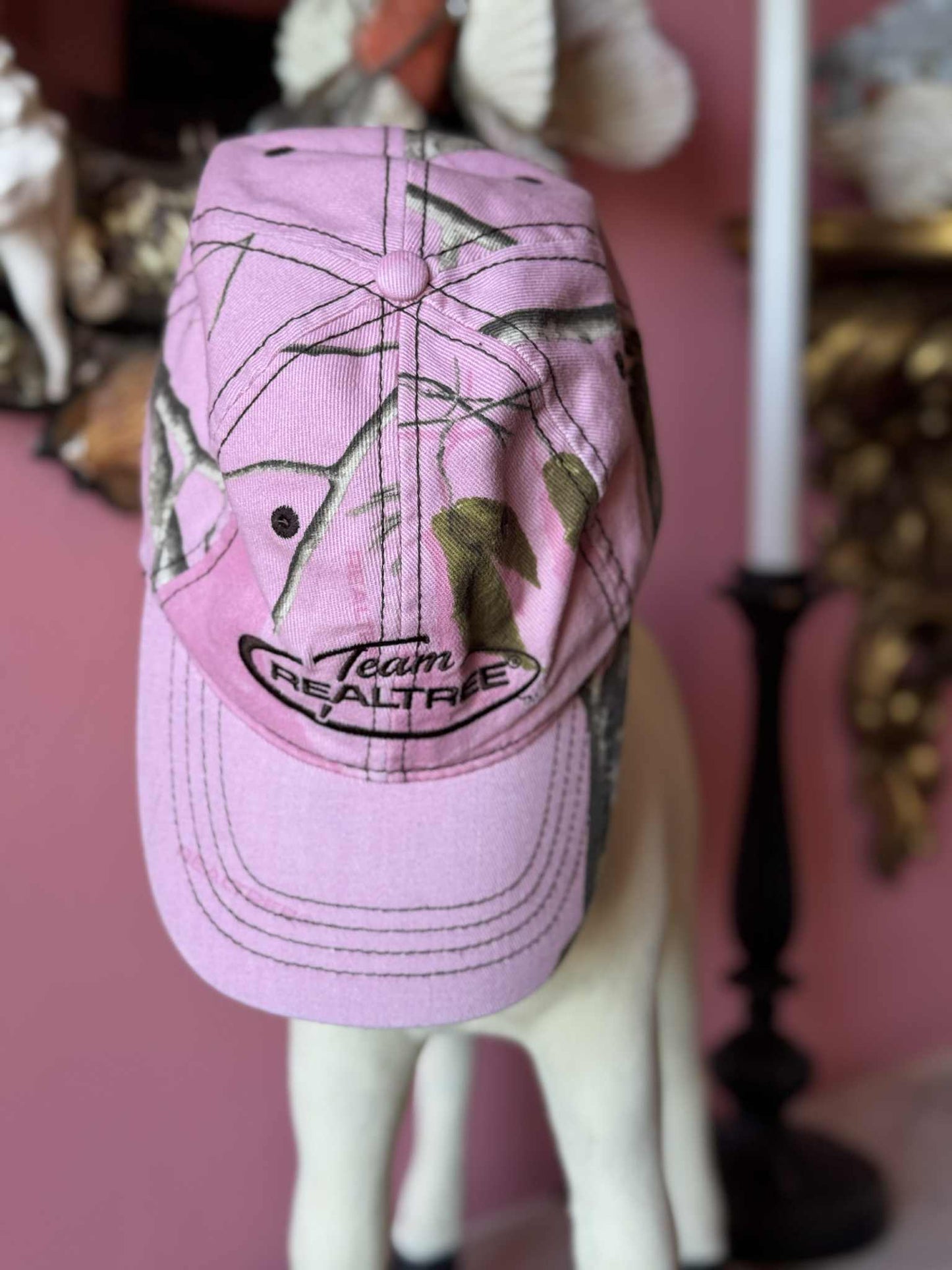 Vintage Pink Realtree Hat