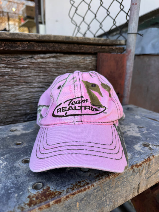 Vintage Pink Realtree Hat
