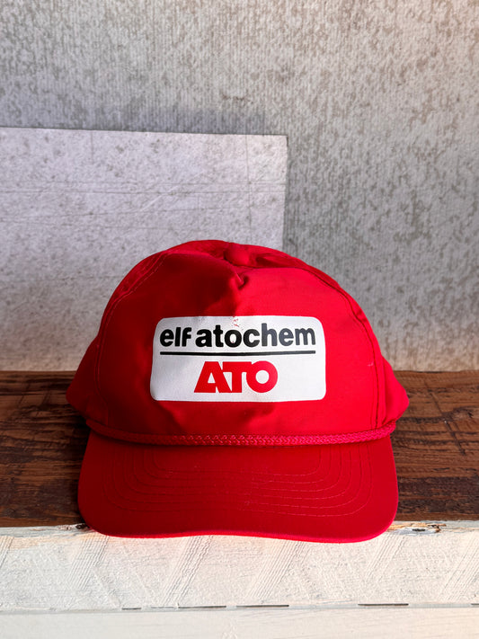 Vintage Elf Atochem Hat