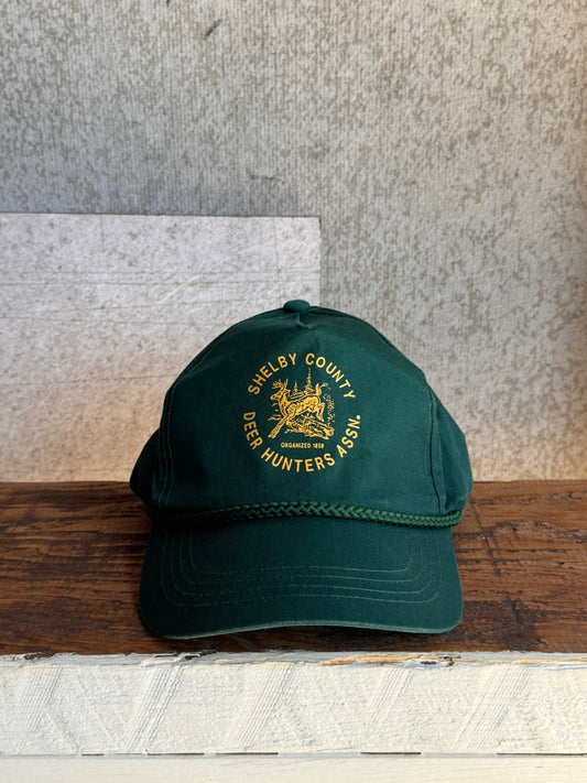 Vintage Shelby County Deers Hunters Association Hat