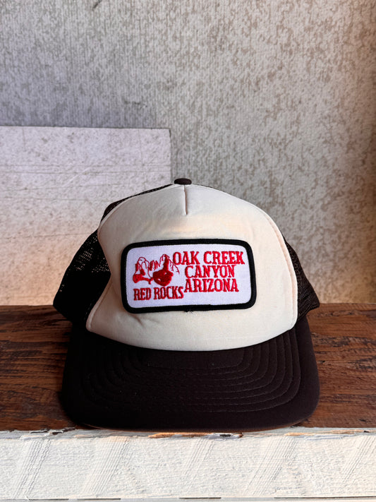 Vintage Oak Creek Canyon Foam Front Trucker Hat