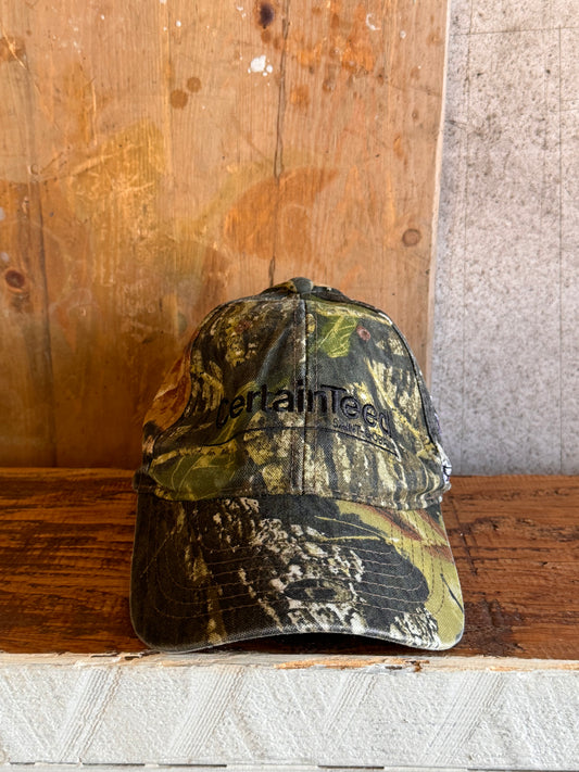Vintage MossyOak Camo Hat