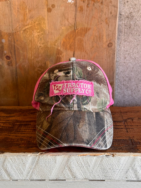 Vintage TSC Pink Camo Hat