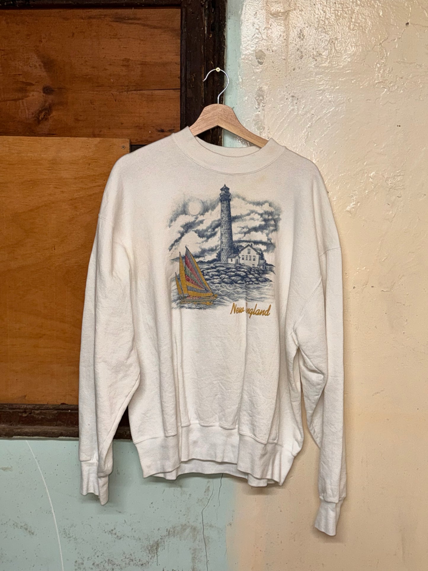 Vintage 'New England' Crewneck [XL]