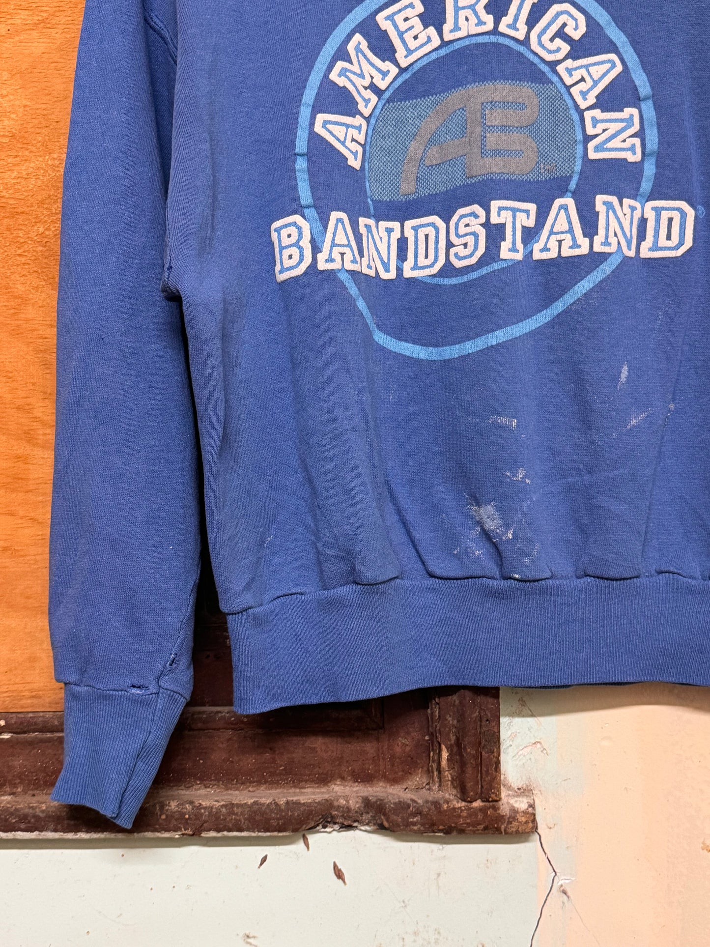 Vintage American Bandstand Blue Crewneck Sweater [S/M]