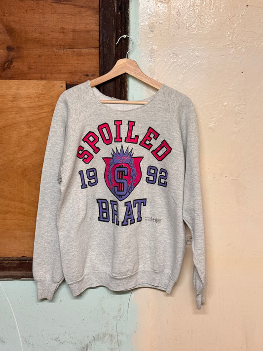 Vintage 'Spoiled Brat' Crewneck Sweater [M/L]