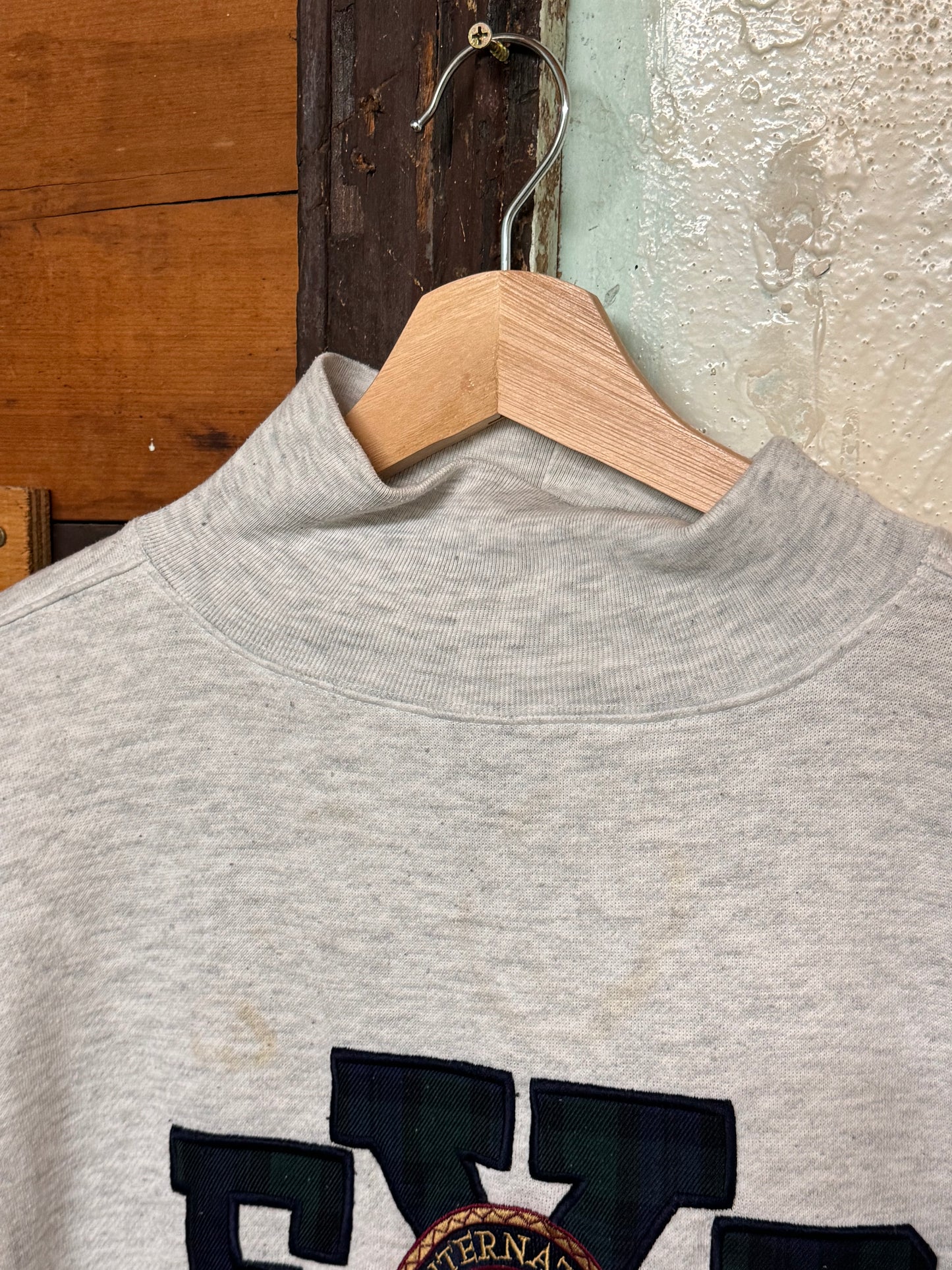 Vintage EXP Grey Turtleneck Sweater [L]