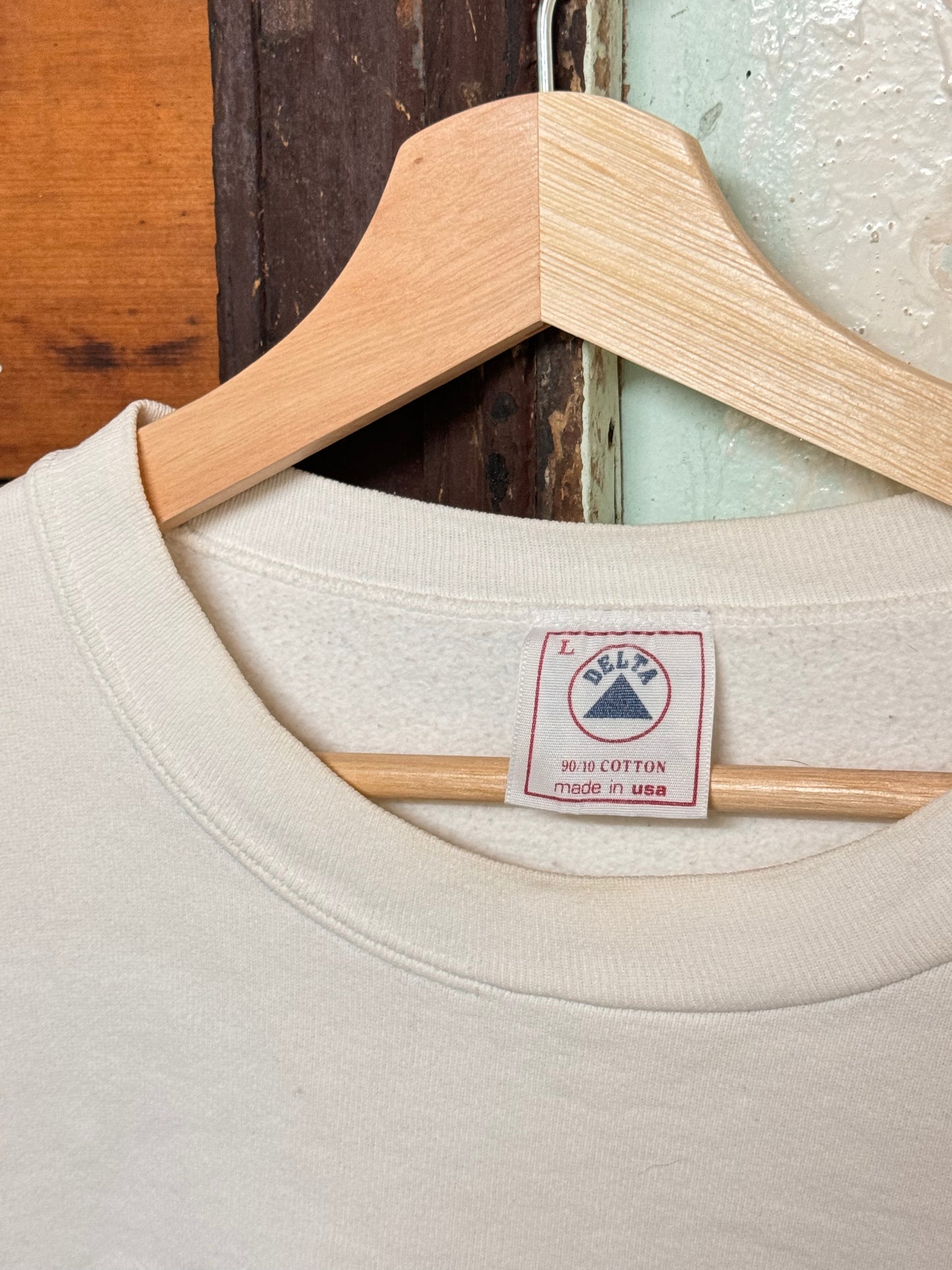 Vintage NCA Cheerleader White Crewneck Sweater [L]