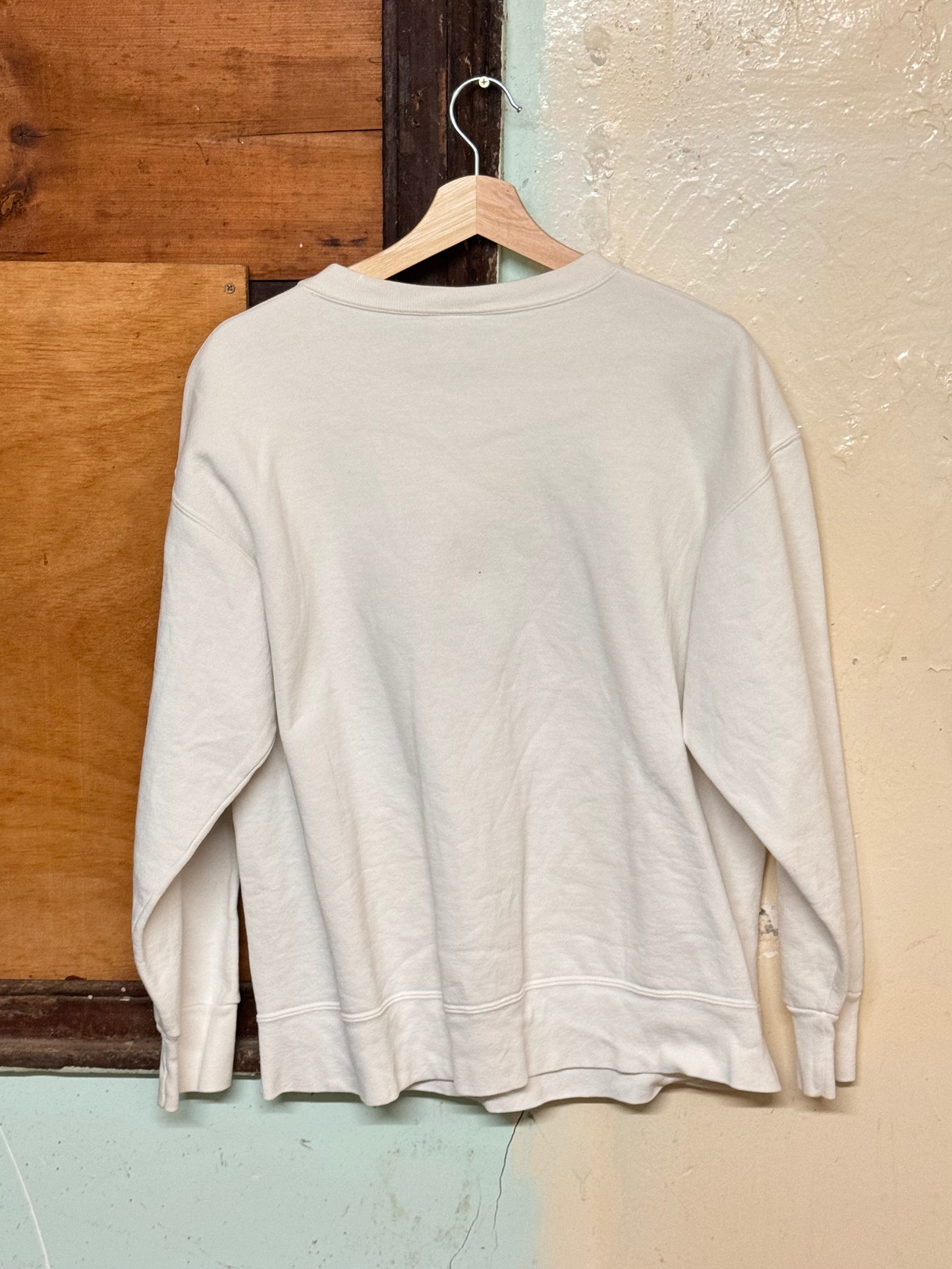 Vintage NCA Cheerleader White Crewneck Sweater [L]
