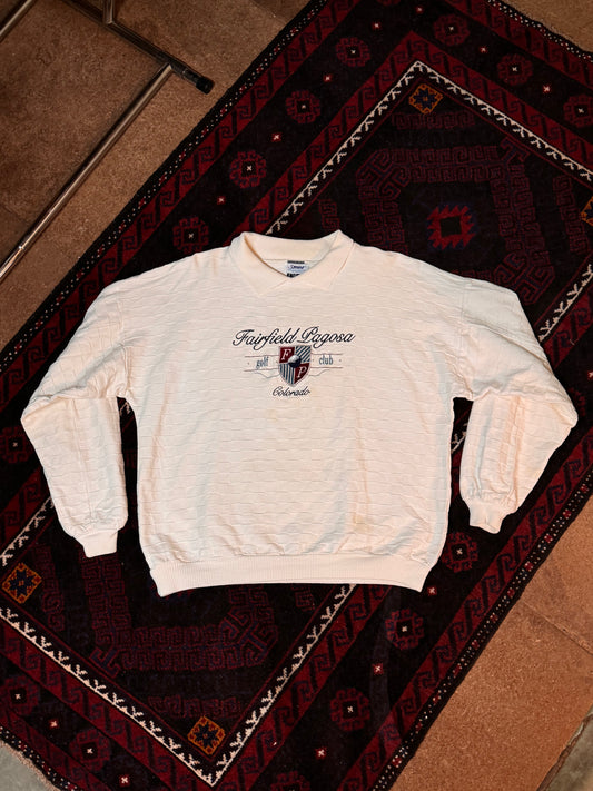 Vintage Fairfield Pagosa Collared Sweater [L]