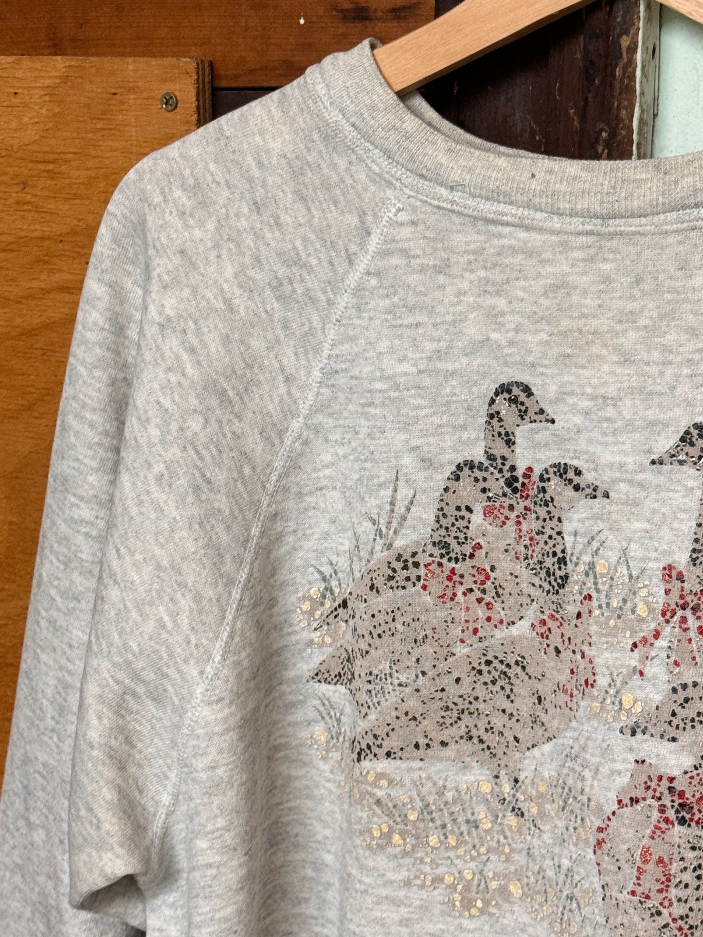 Vintage Grey Crewneck Sweater [L/XL]