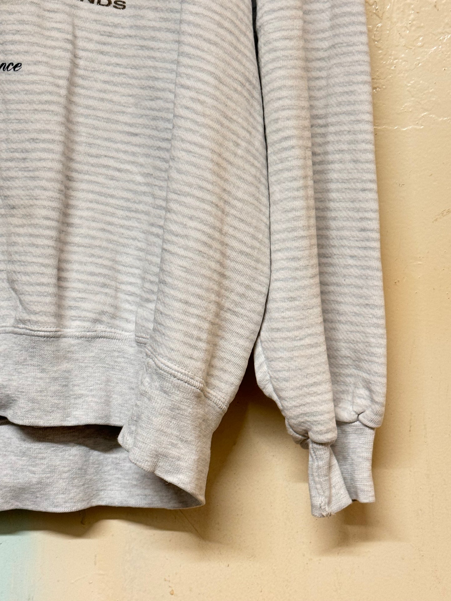 Vintage 'Buckle' Striped Crewneck Sweater [XXL]