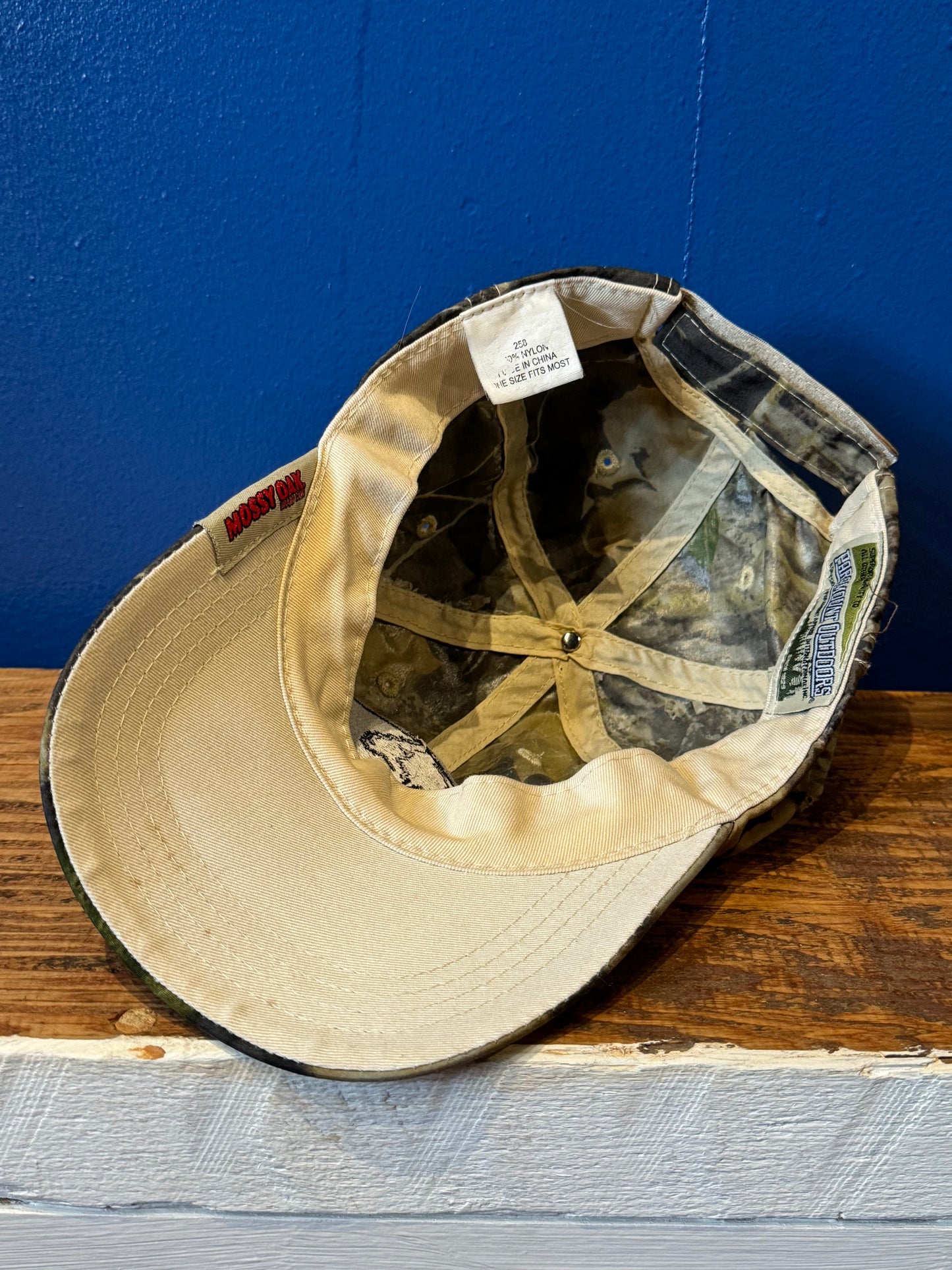 Vintage MossyOak Camo Hat