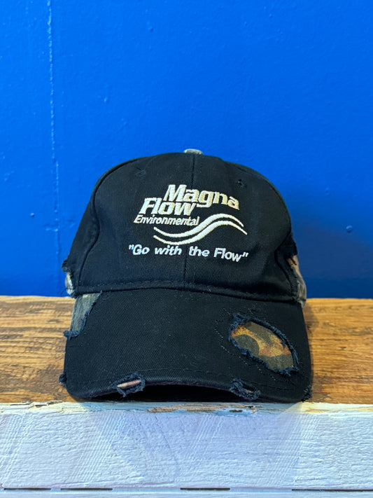 Vintage Magma Flow MossyOak Camo Hat