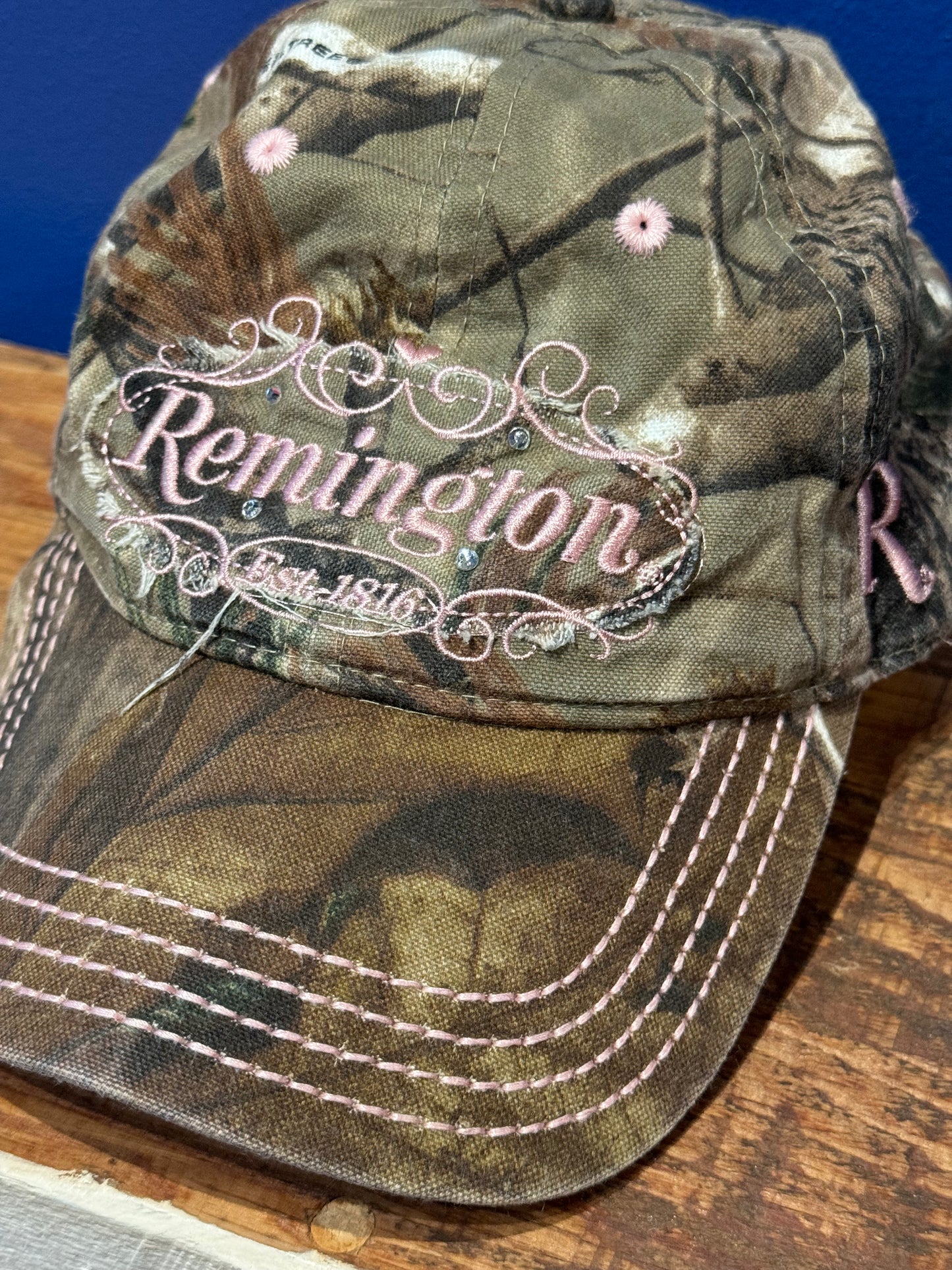 Vintage Realtree Pink Camo Hat
