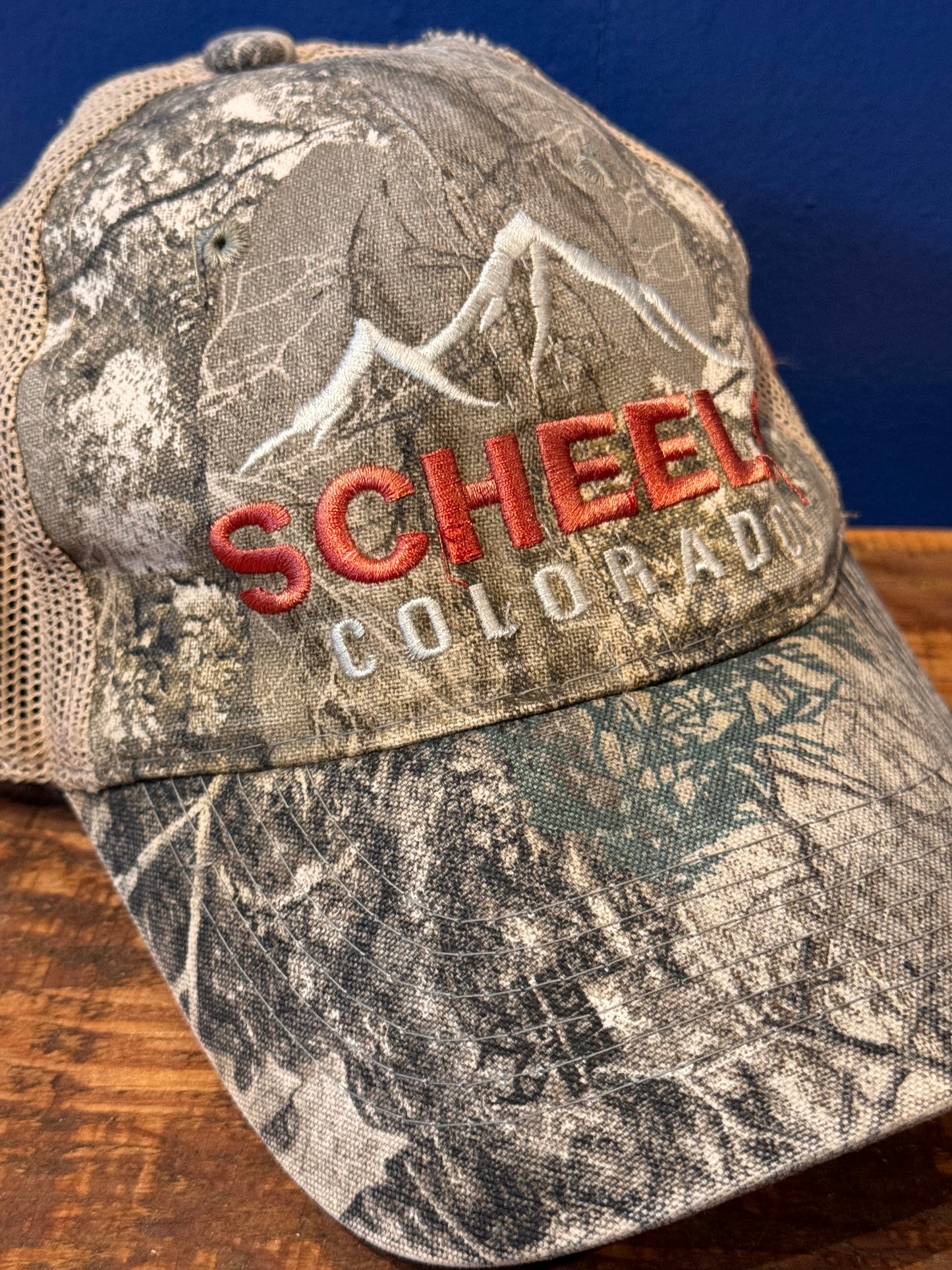 Scheels Colorado Camo Trucker Hat