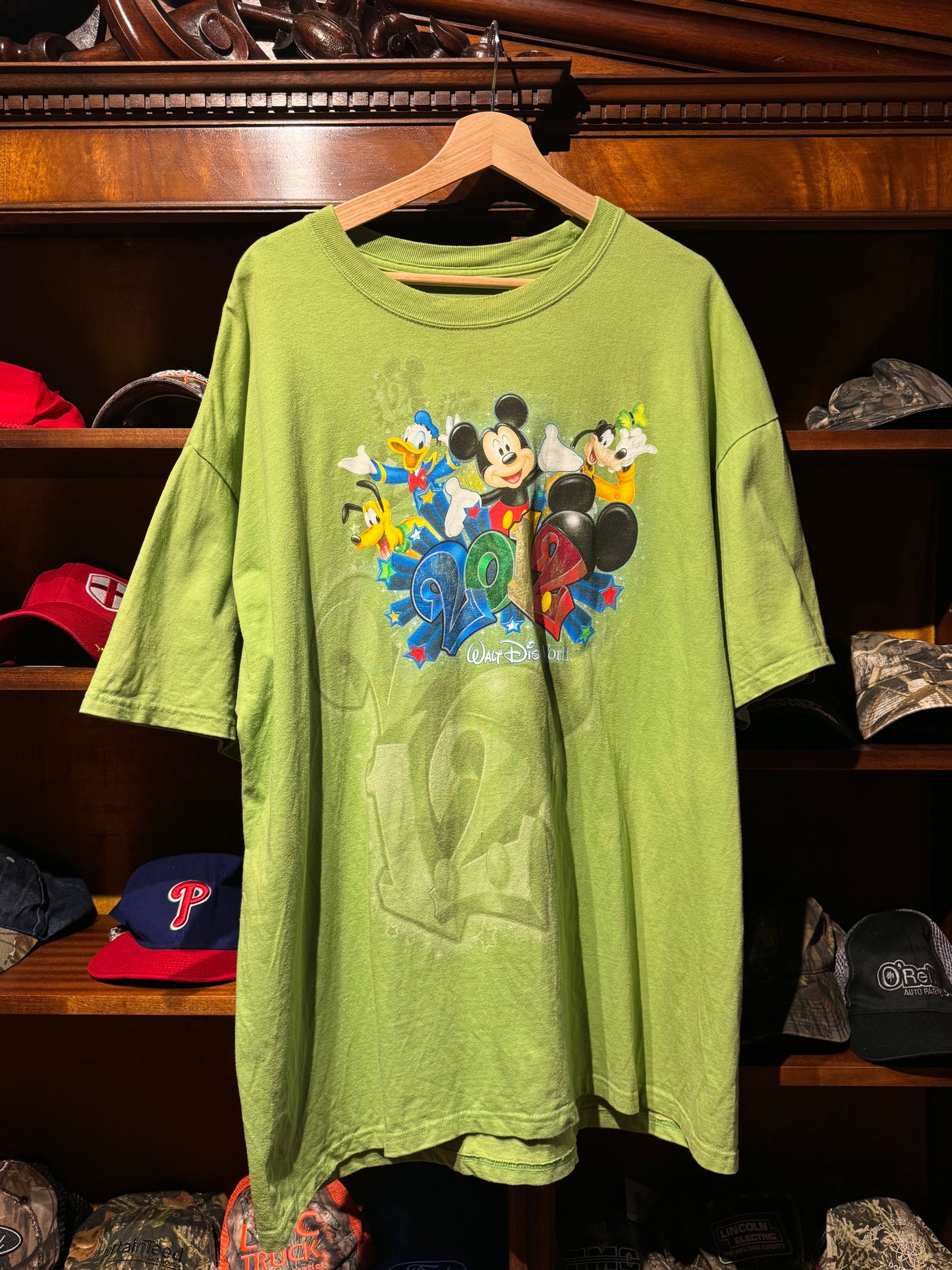 Green Walt Disney World '2012' Graphic Tee [2XL]