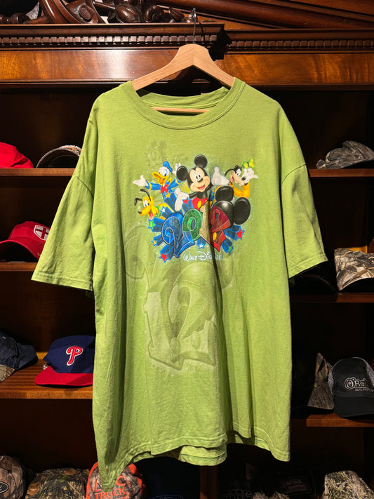 Green Walt Disney World '2012' Graphic Tee [2XL]