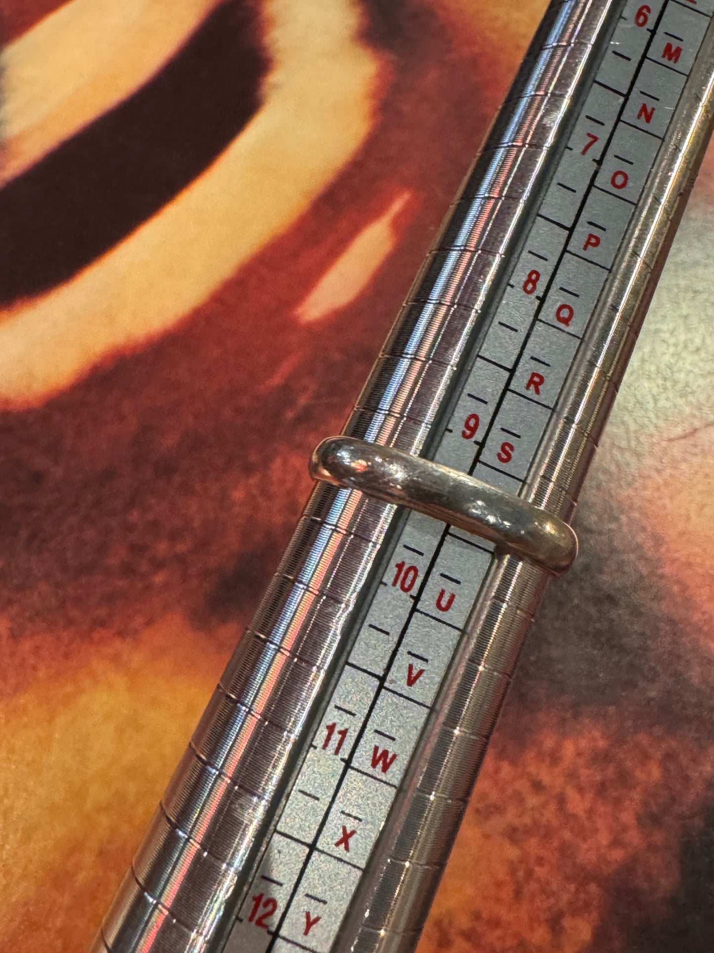 Vintage Prasiolite Sterling Silver Ring - 925