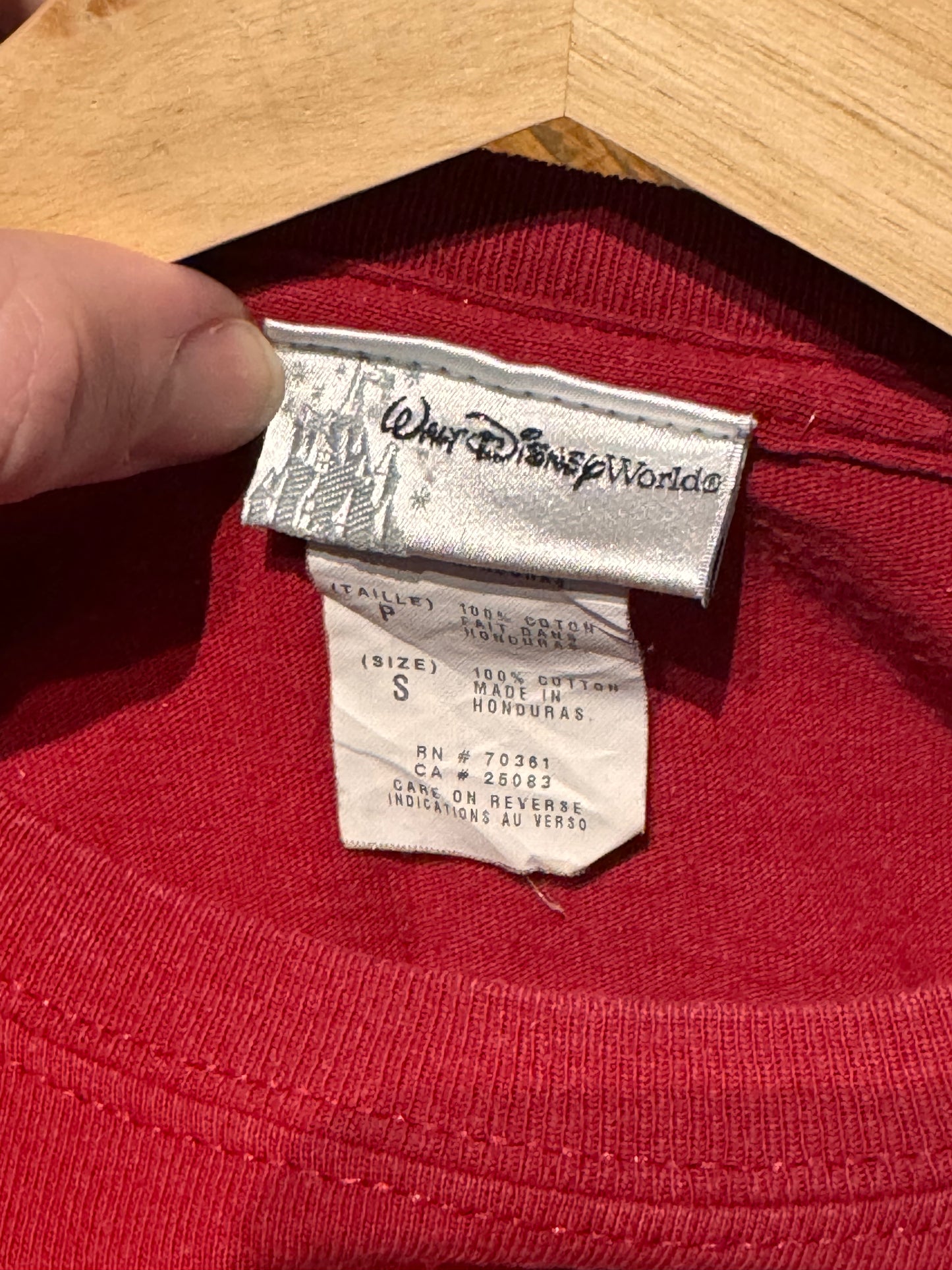 Vintage 'I Win You Lose, Any Questions?' Cotton Disney Tee [S]