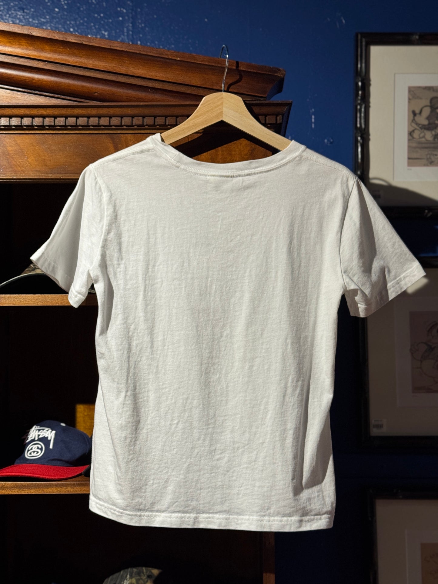 Vintage White Mickey Womens Tee [M]
