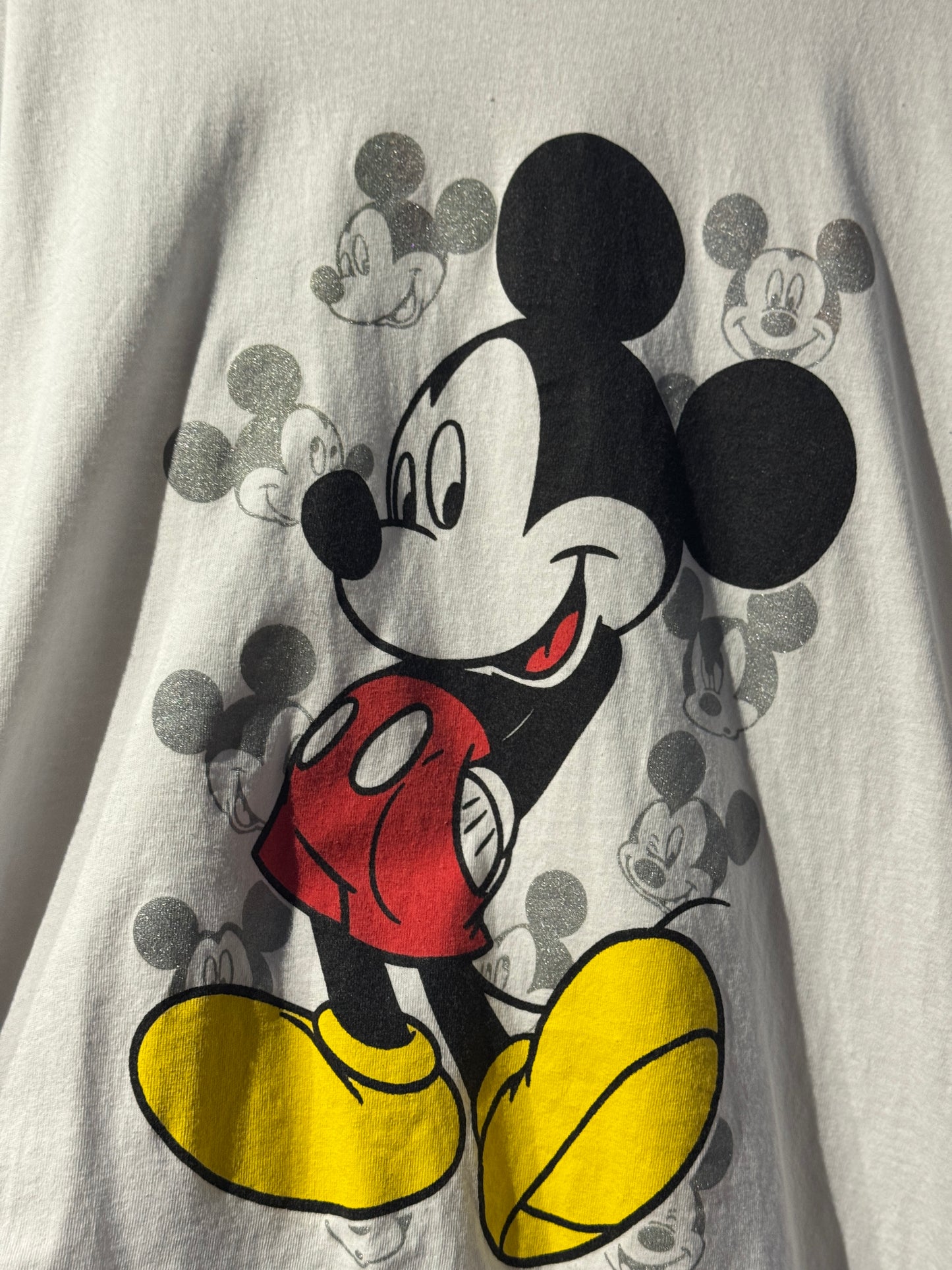 White Mickey Disney Tee [XL]