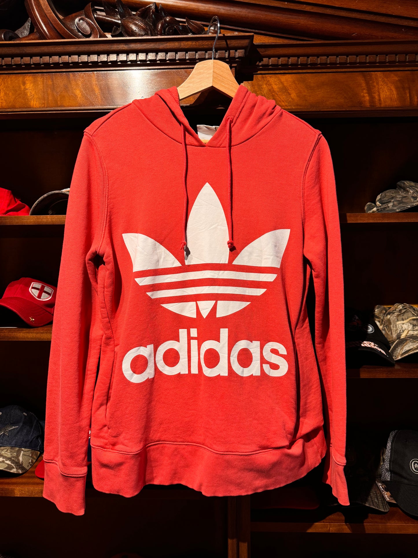 Adidas Pink Hoodie - Womens [XS / UK 6]