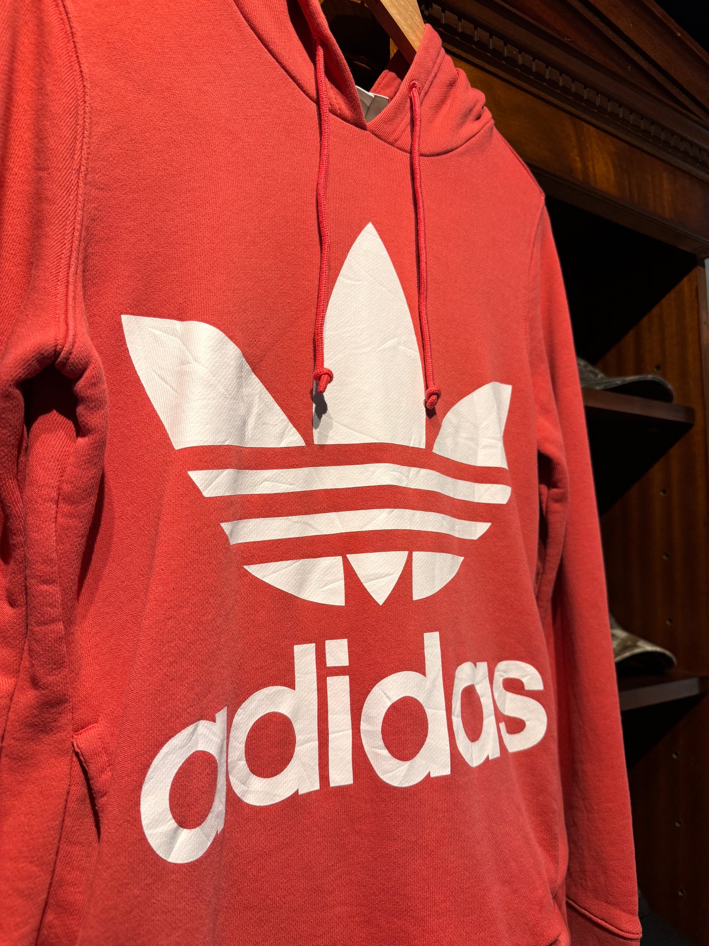 Adidas Pink Hoodie - Womens [XS / UK 6]