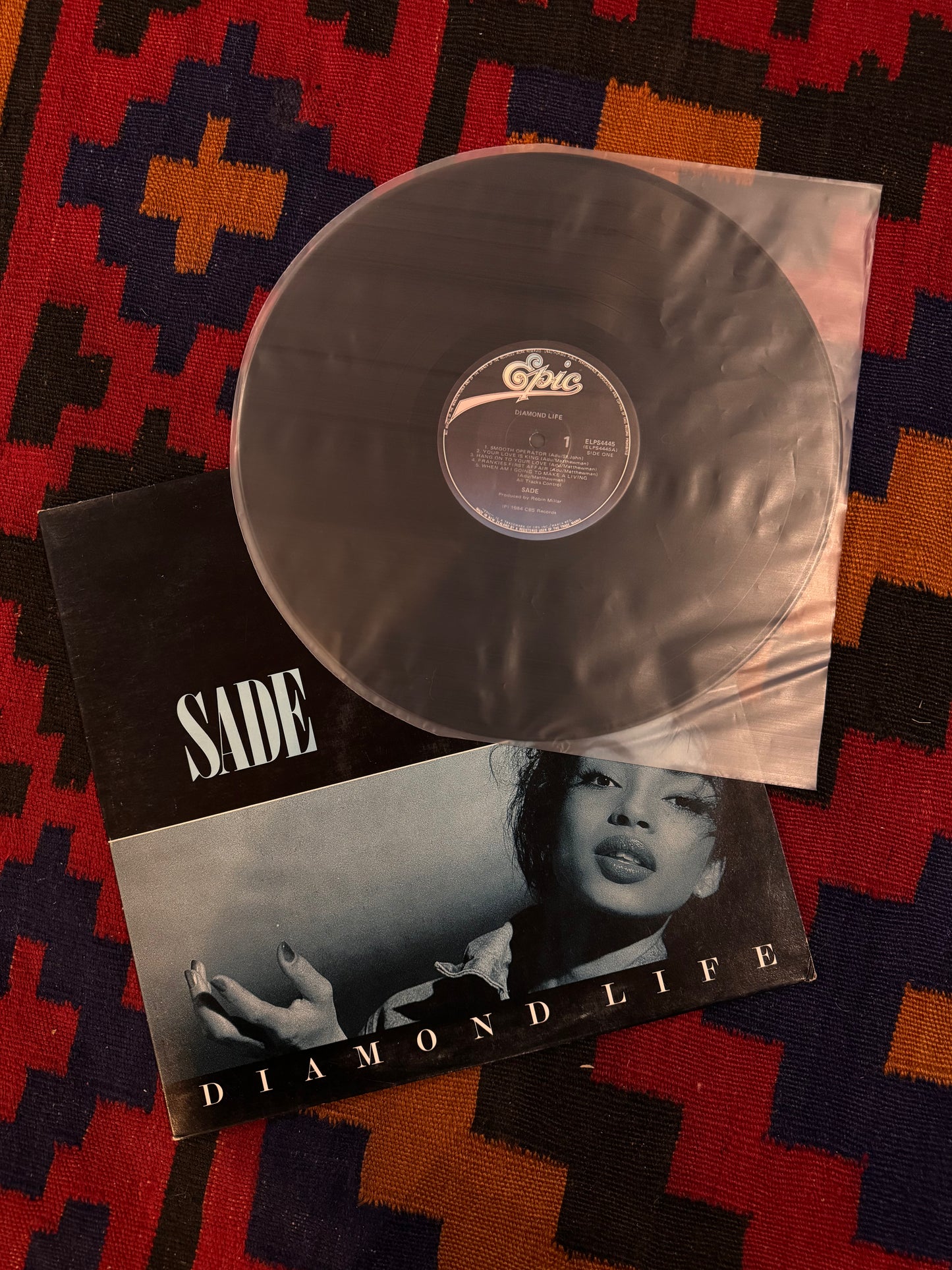 Sade - 'Diamond Life' 1984 New Zealand 1984 Issue Vinyl
