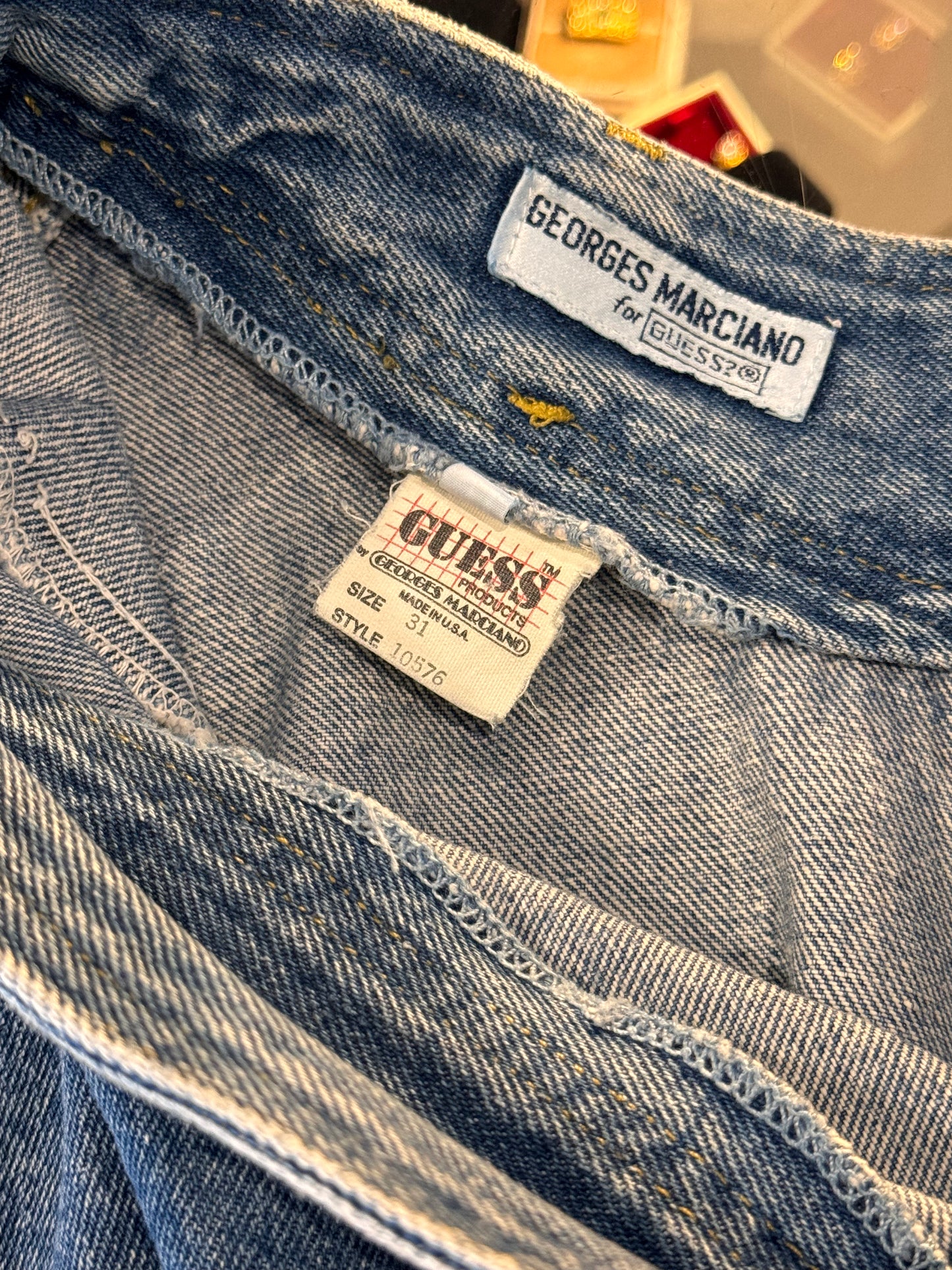 Vintage GUESS Denim Skirt [AU 8]