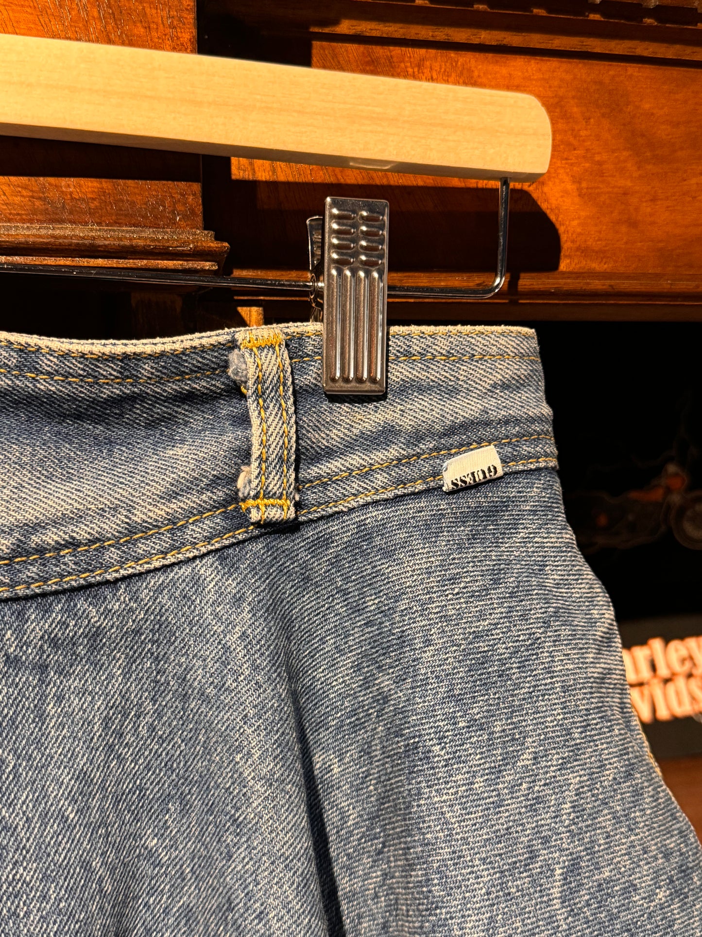 Vintage GUESS Denim Skirt [AU 8]