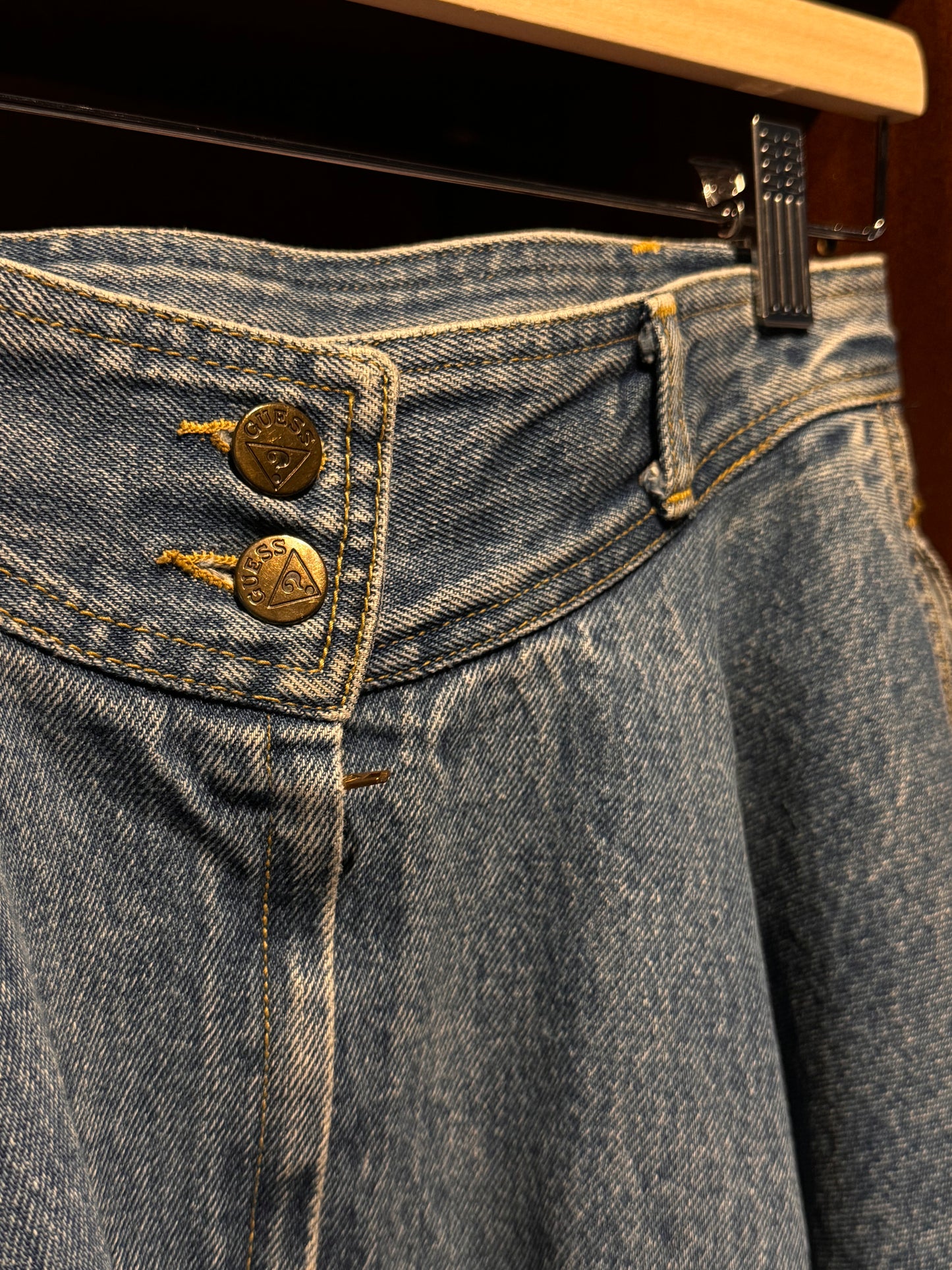 Vintage GUESS Denim Skirt [AU 8]