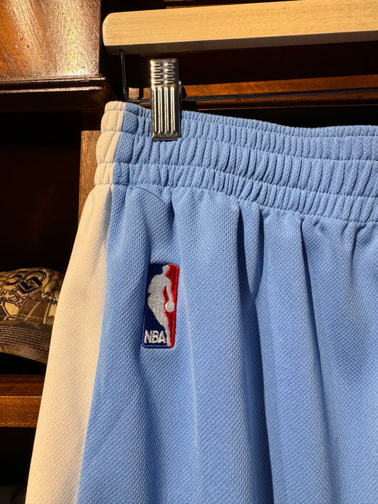 Blue/Yellow Adidas x NBA Denver Nuggets Basketball Shorts [M]
