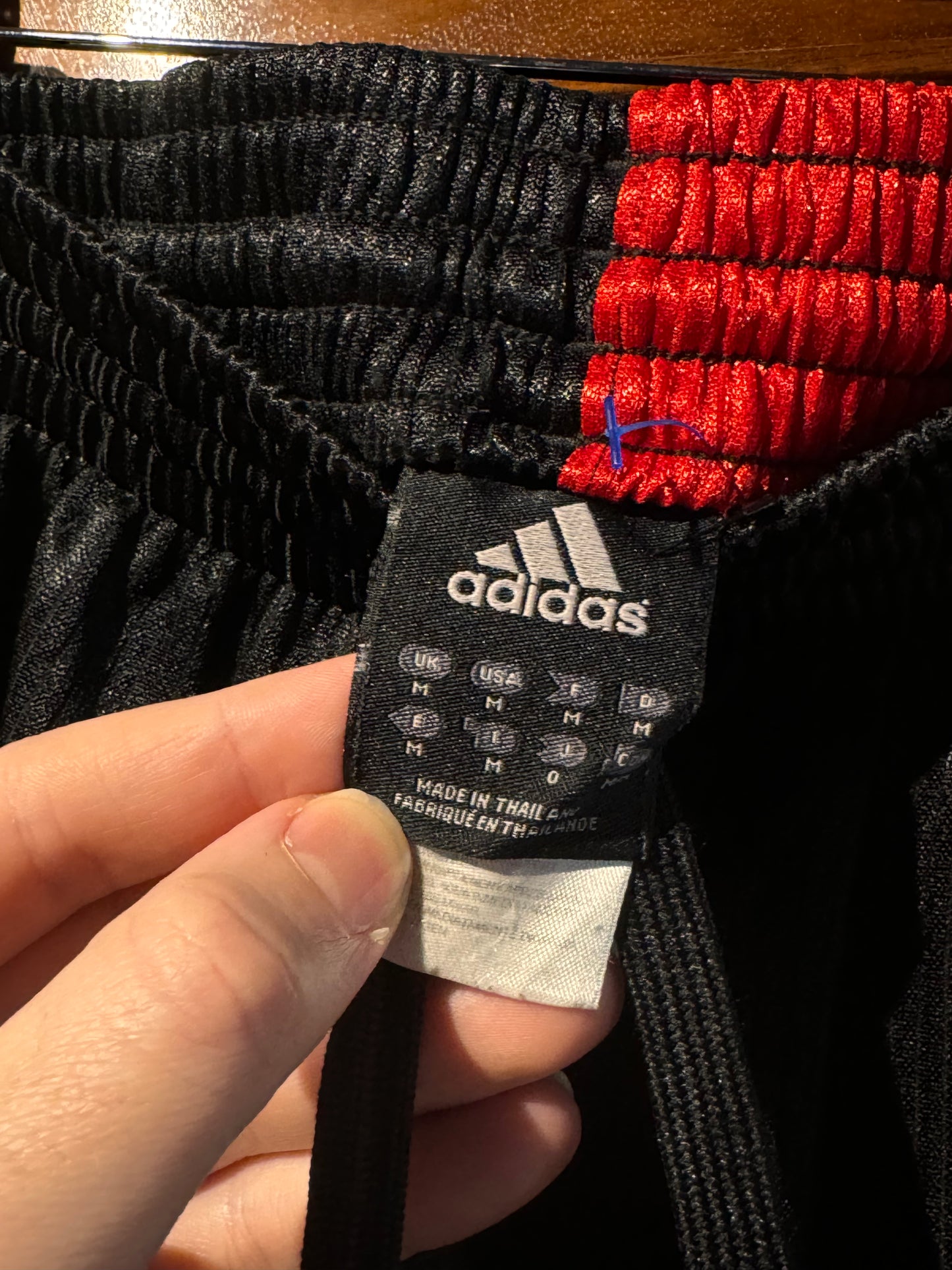 Black/Red Adidas x NBA Basketball Shorts [M]