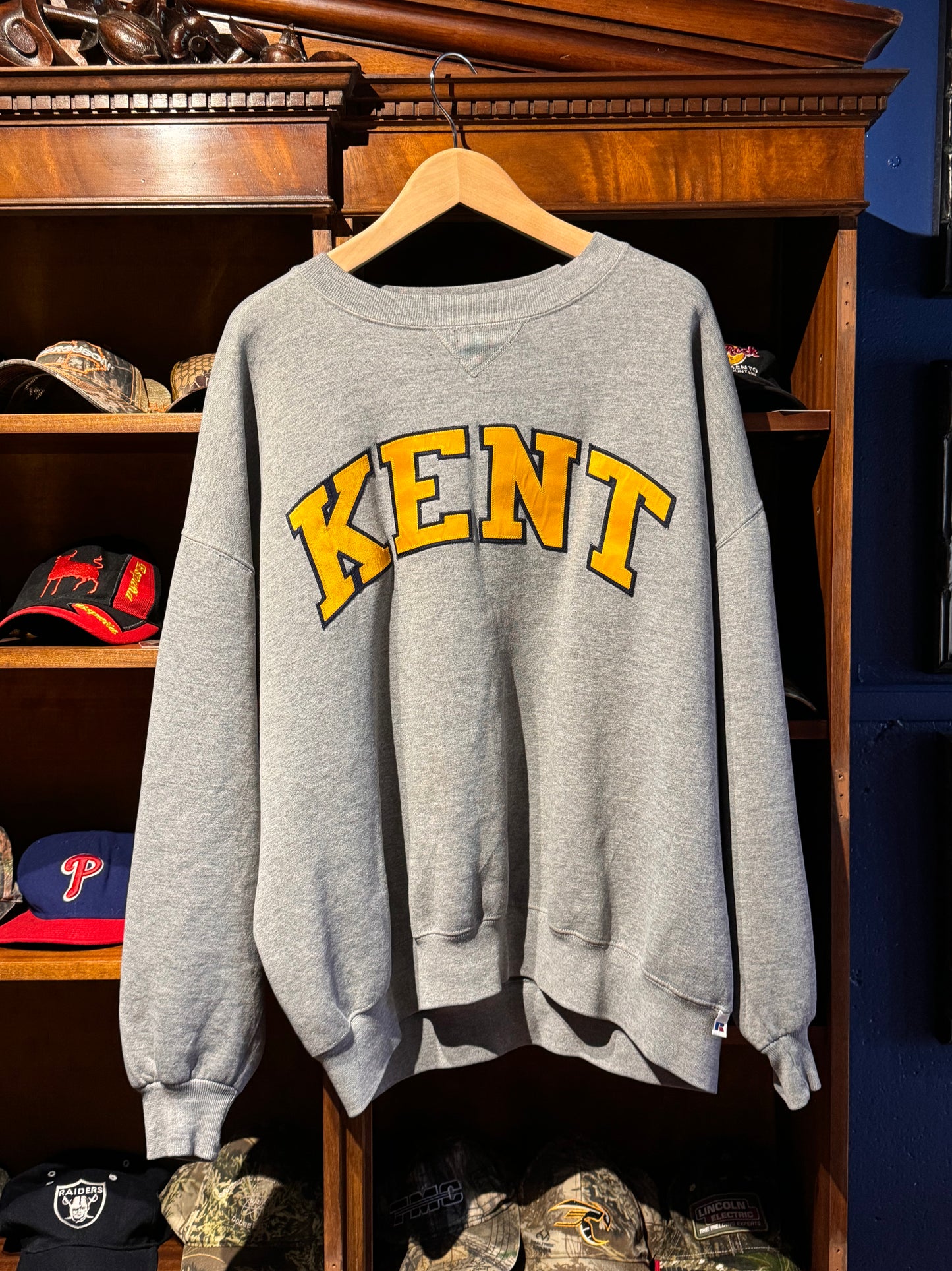 Vintage KENT Grey Crewneck Sweater [3XL]