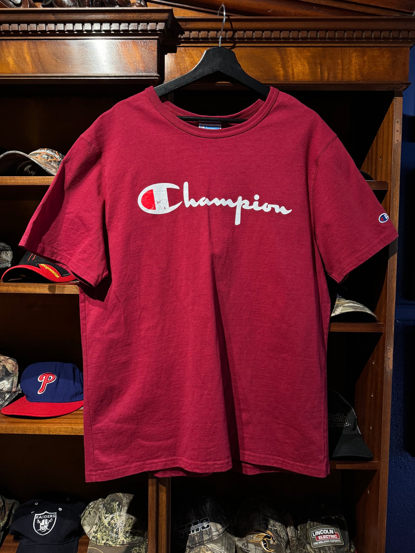 Red Champion Tee [XL]