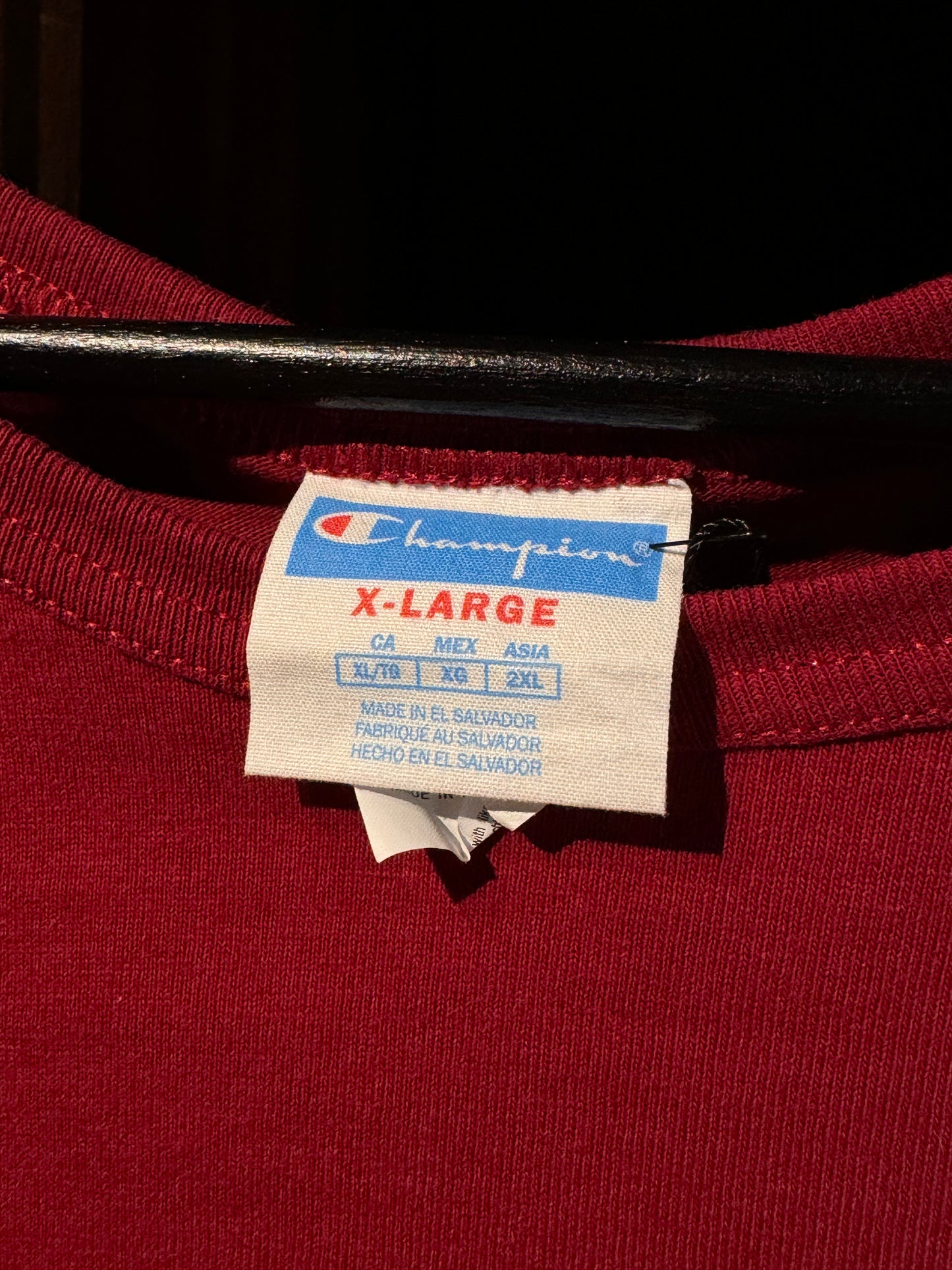 Red Champion Tee [XL]
