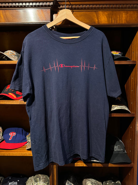 Navy Champion Tee [L]