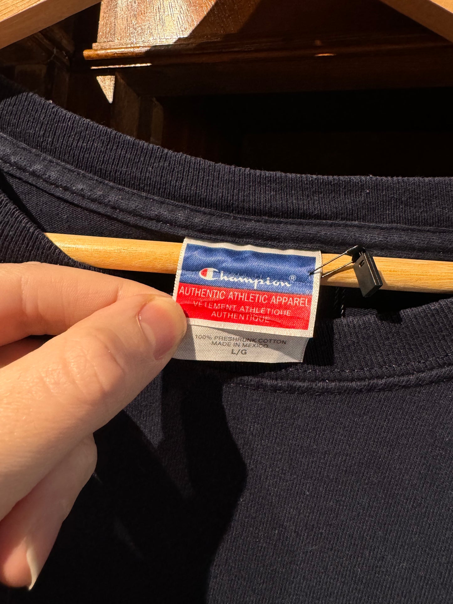 Navy Champion Tee [L]