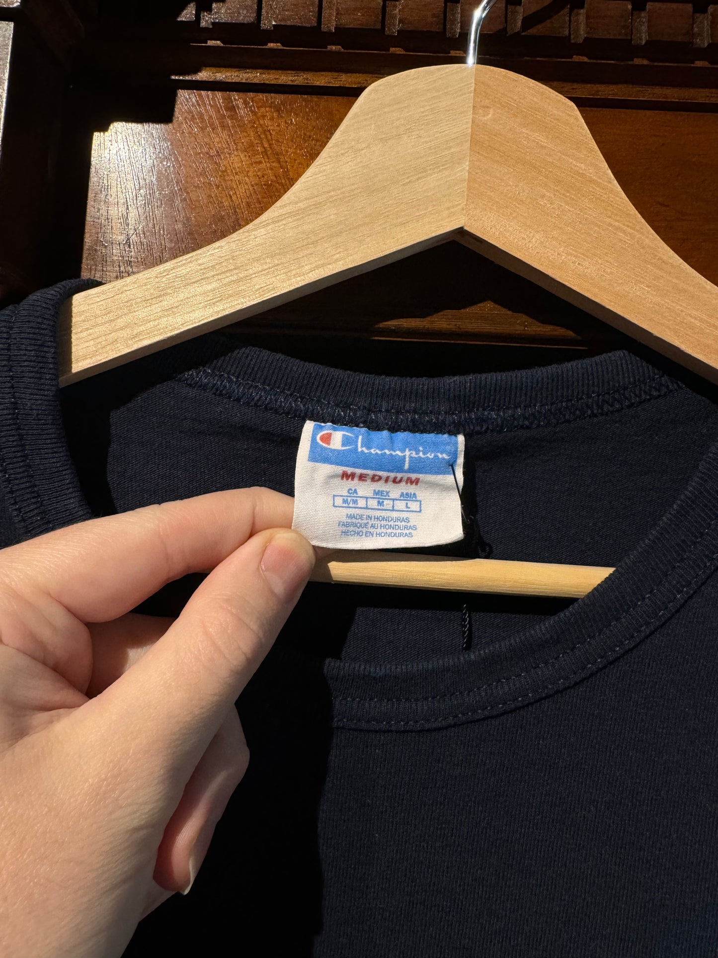 Navy Champion Tee [M]