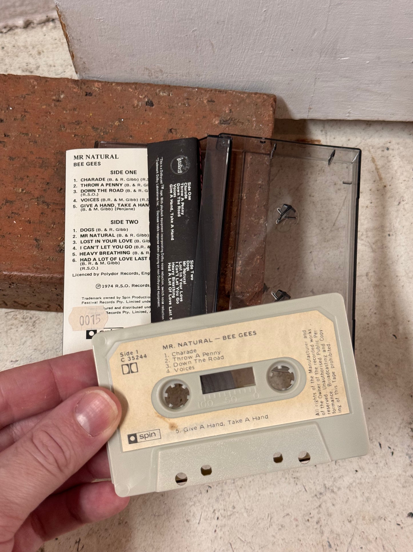 Bee Gees 'Mr Natural' Vintage Cassette Tape