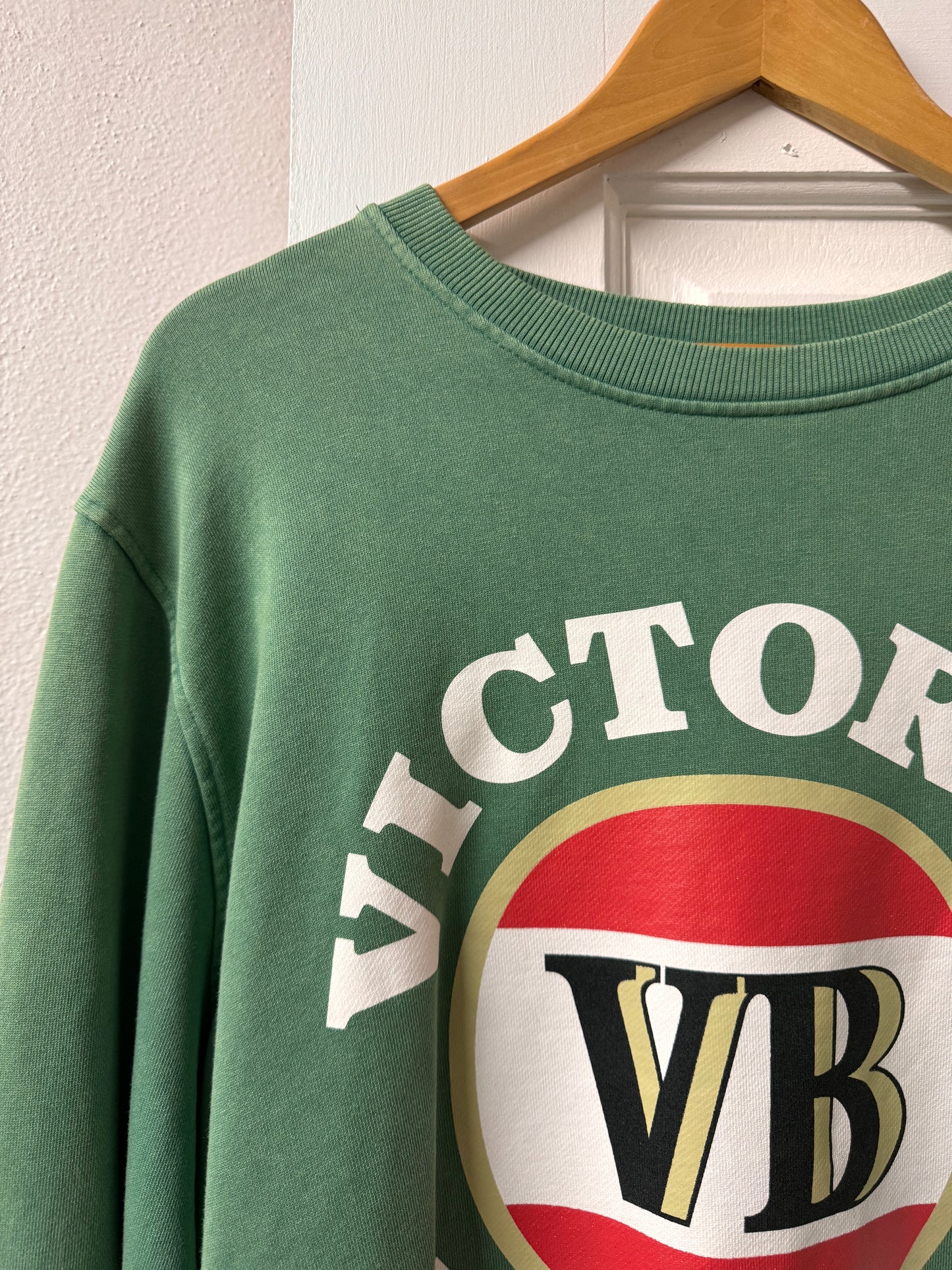 Green VB Crewneck Sweater