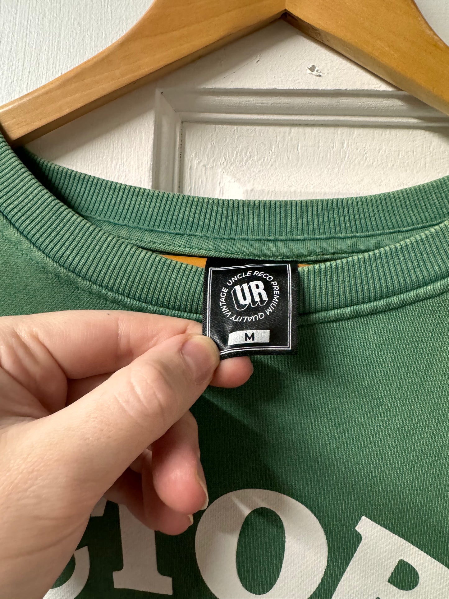 Green VB Crewneck Sweater