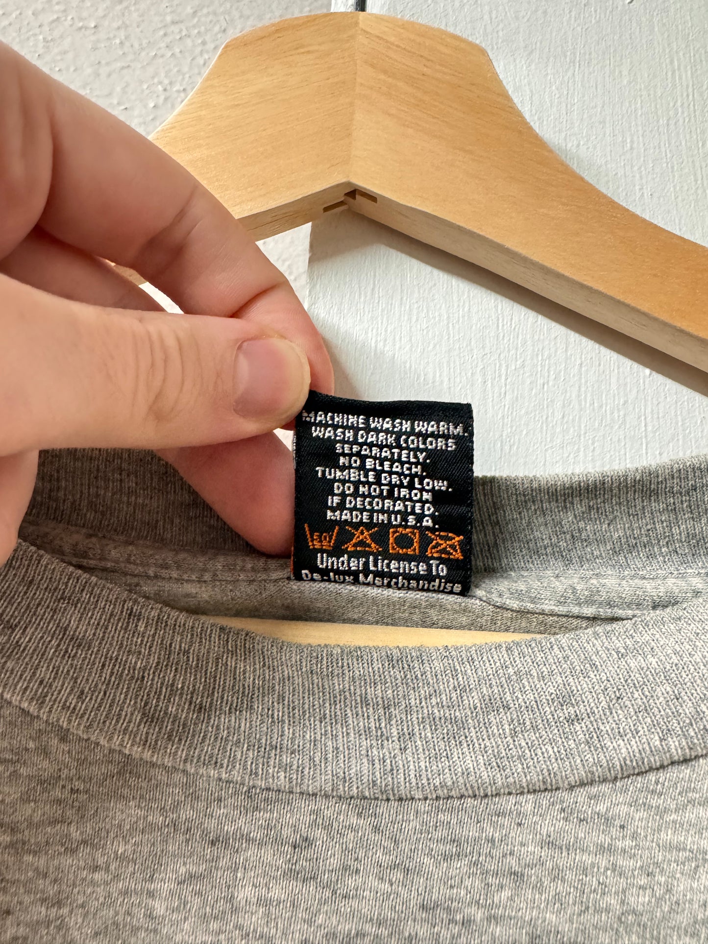 Early 2000s Harley Davidson Muncie ID Graphic Tee / Made in USA [2XL]